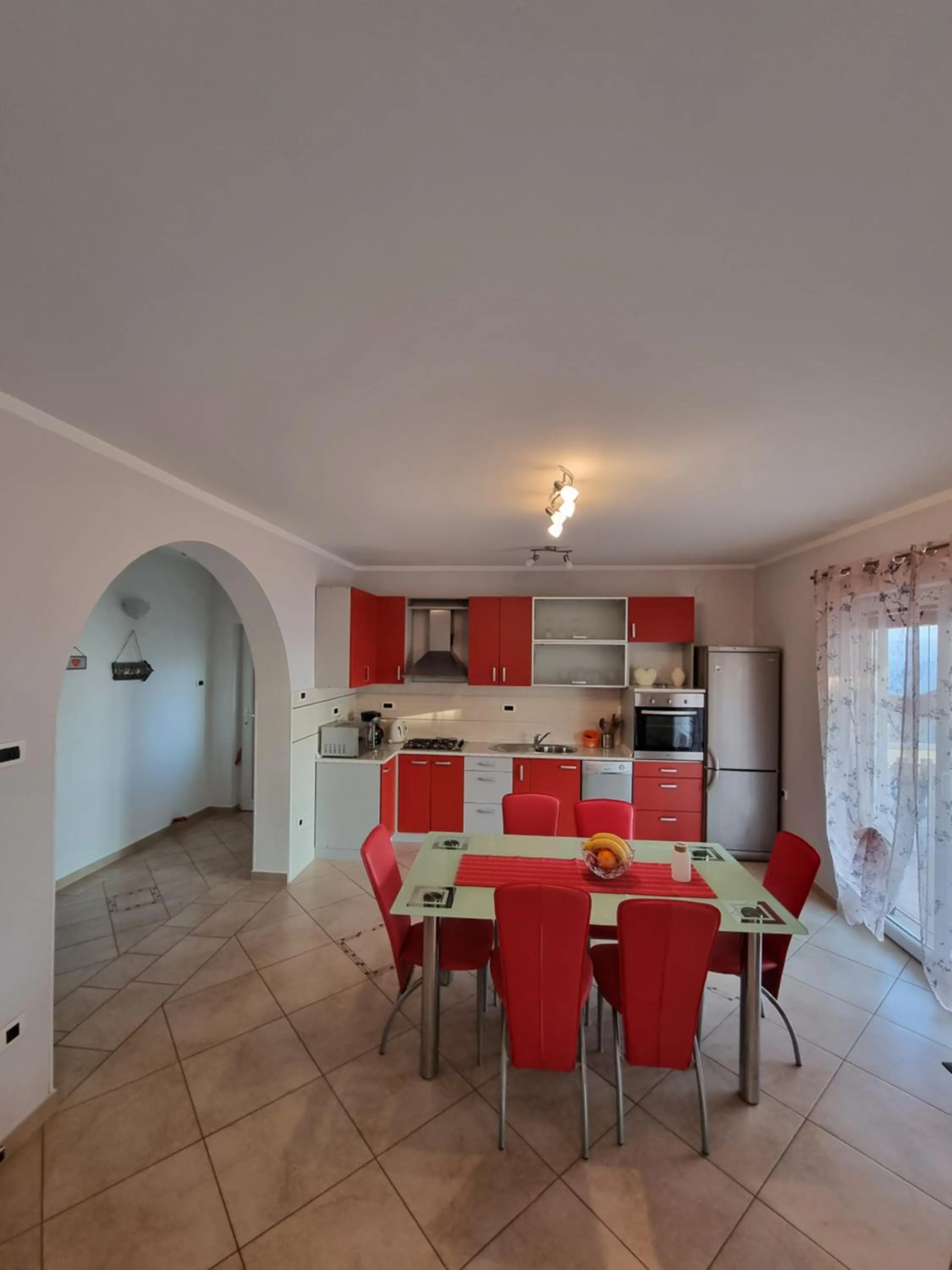 kitchen in Apartments Vukic