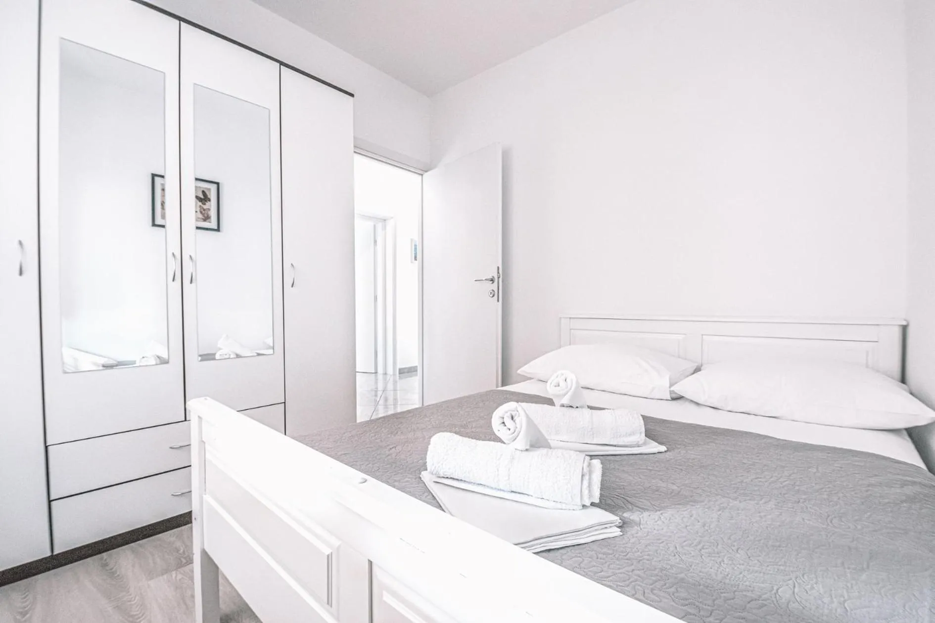 Bedroom, Bed in Apartments Vukic