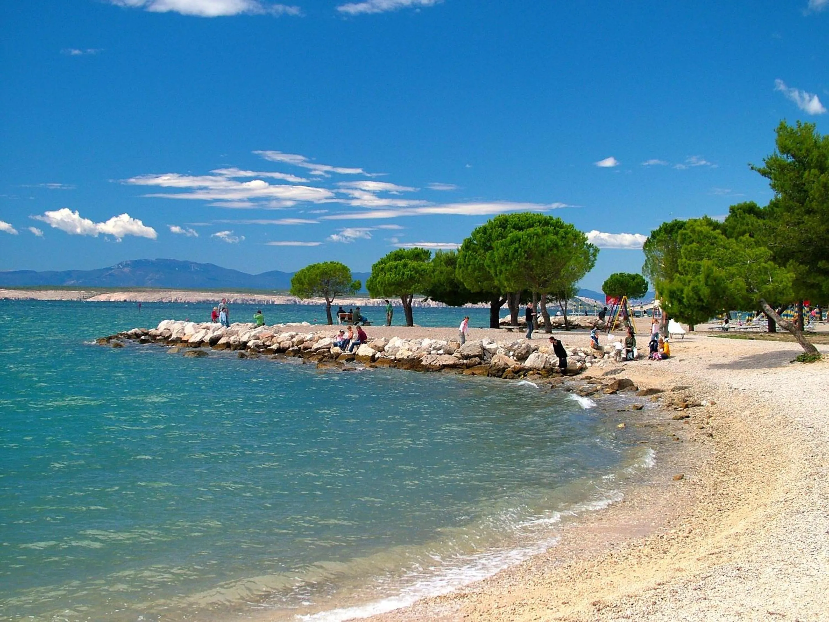 Beach in Apartments Vukic