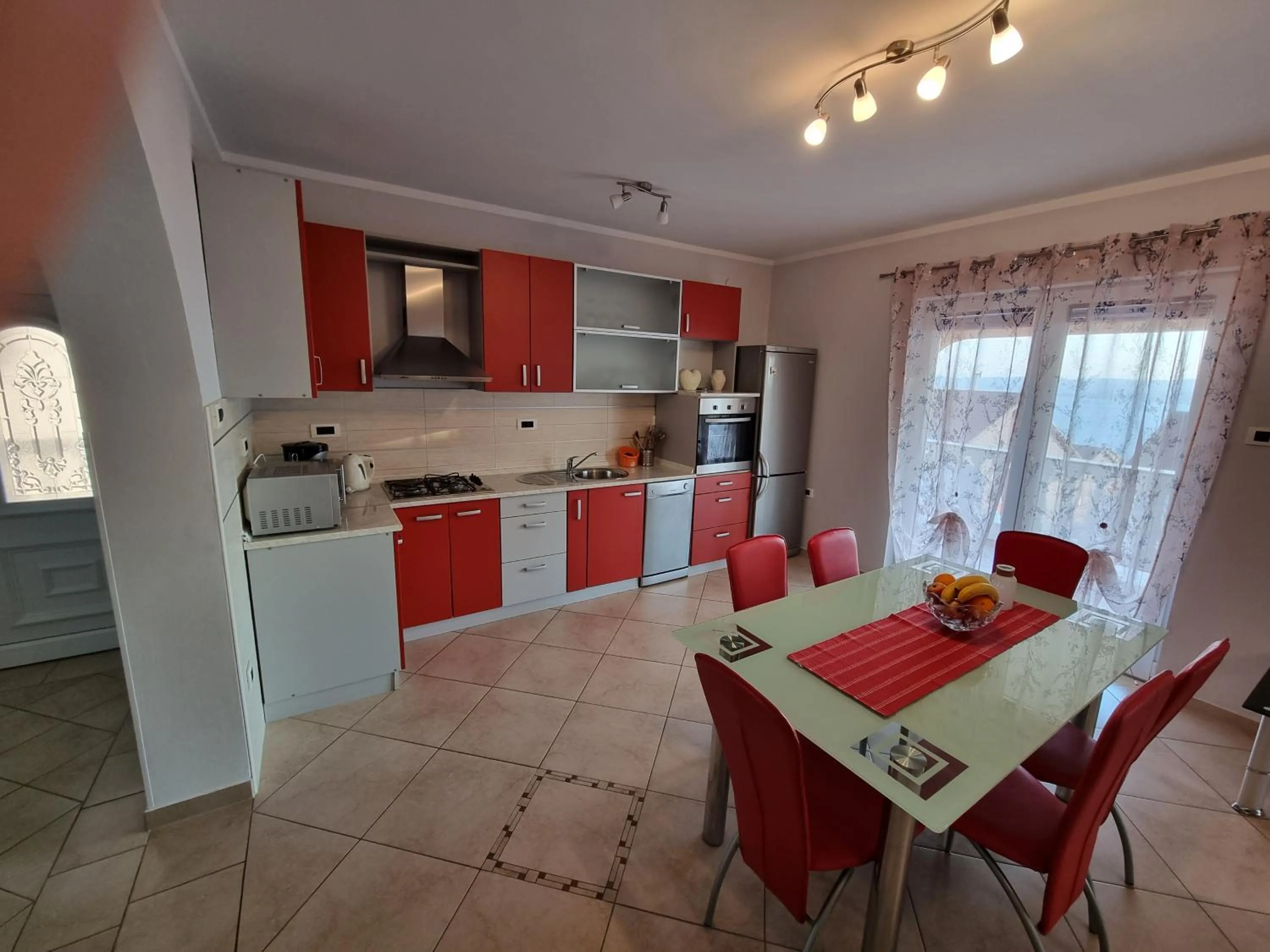 Kitchen or kitchenette in Apartments Vukic
