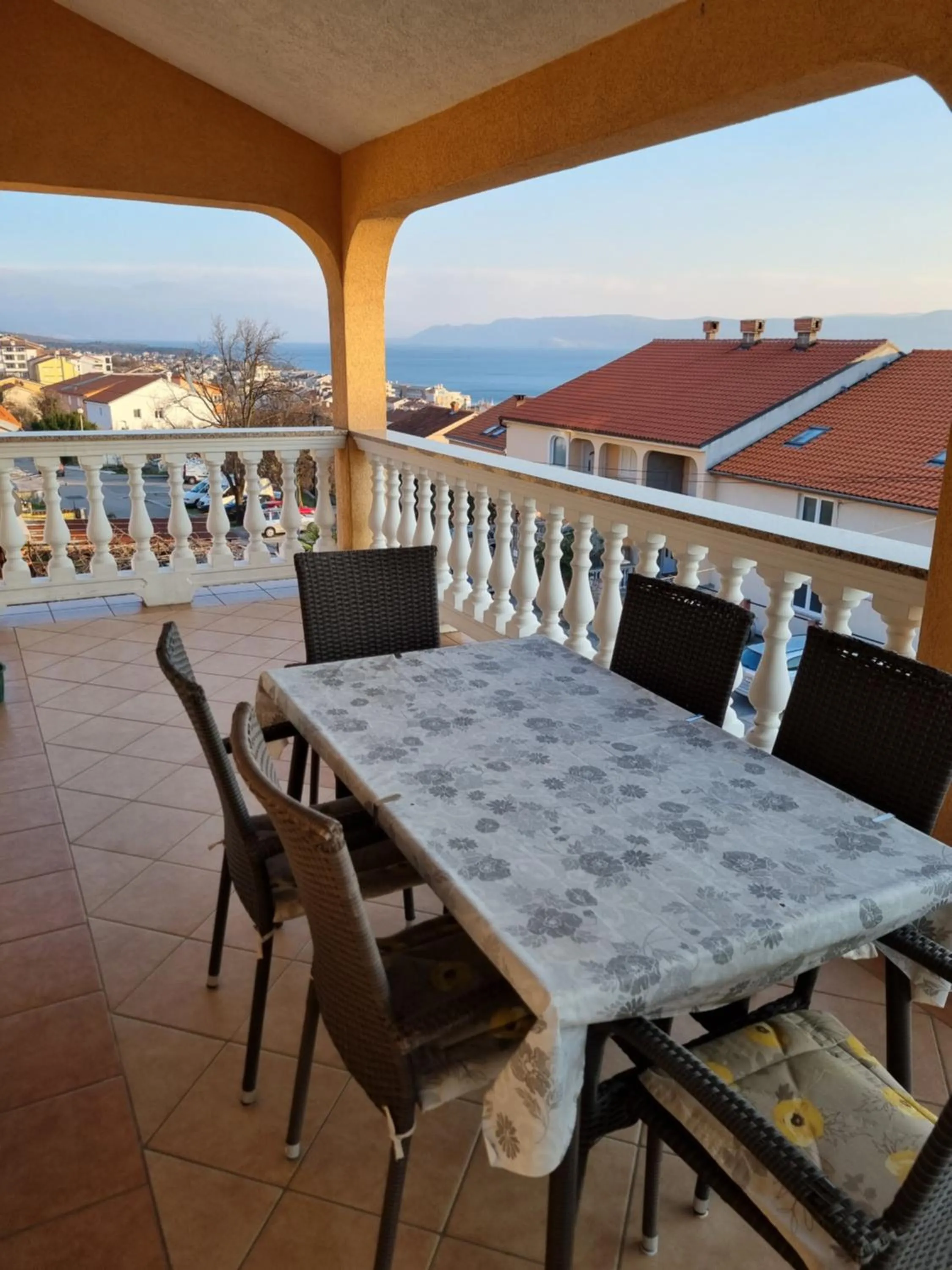 Balcony/Terrace in Apartments Vukic
