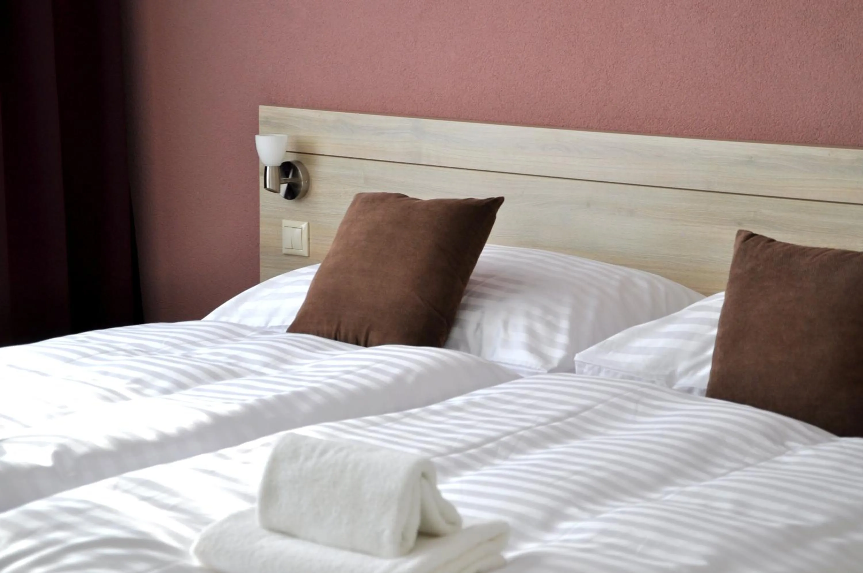 Decorative detail, Bed in Hotel Kristína