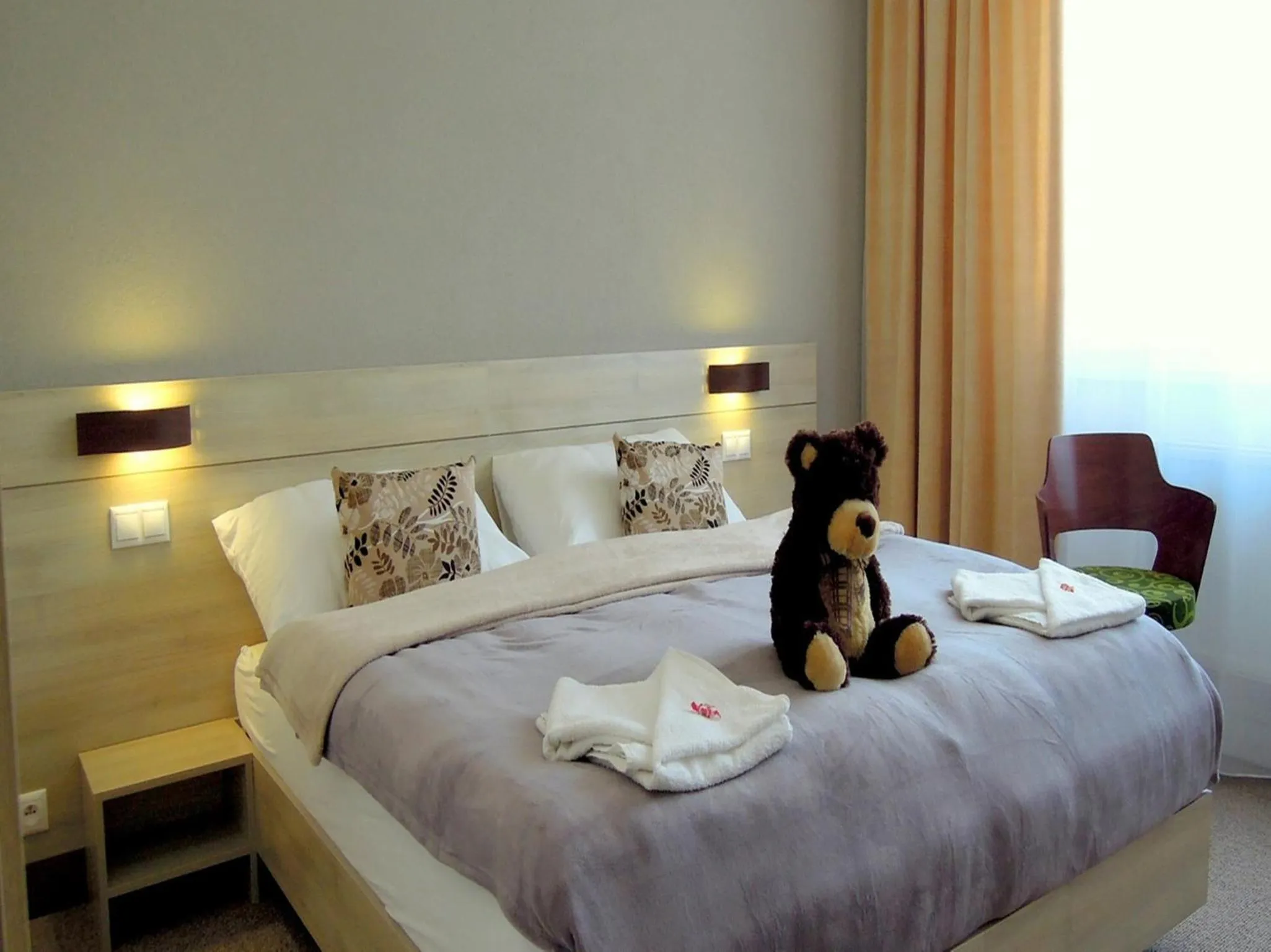 Bedroom, Bed in Hotel Kristína