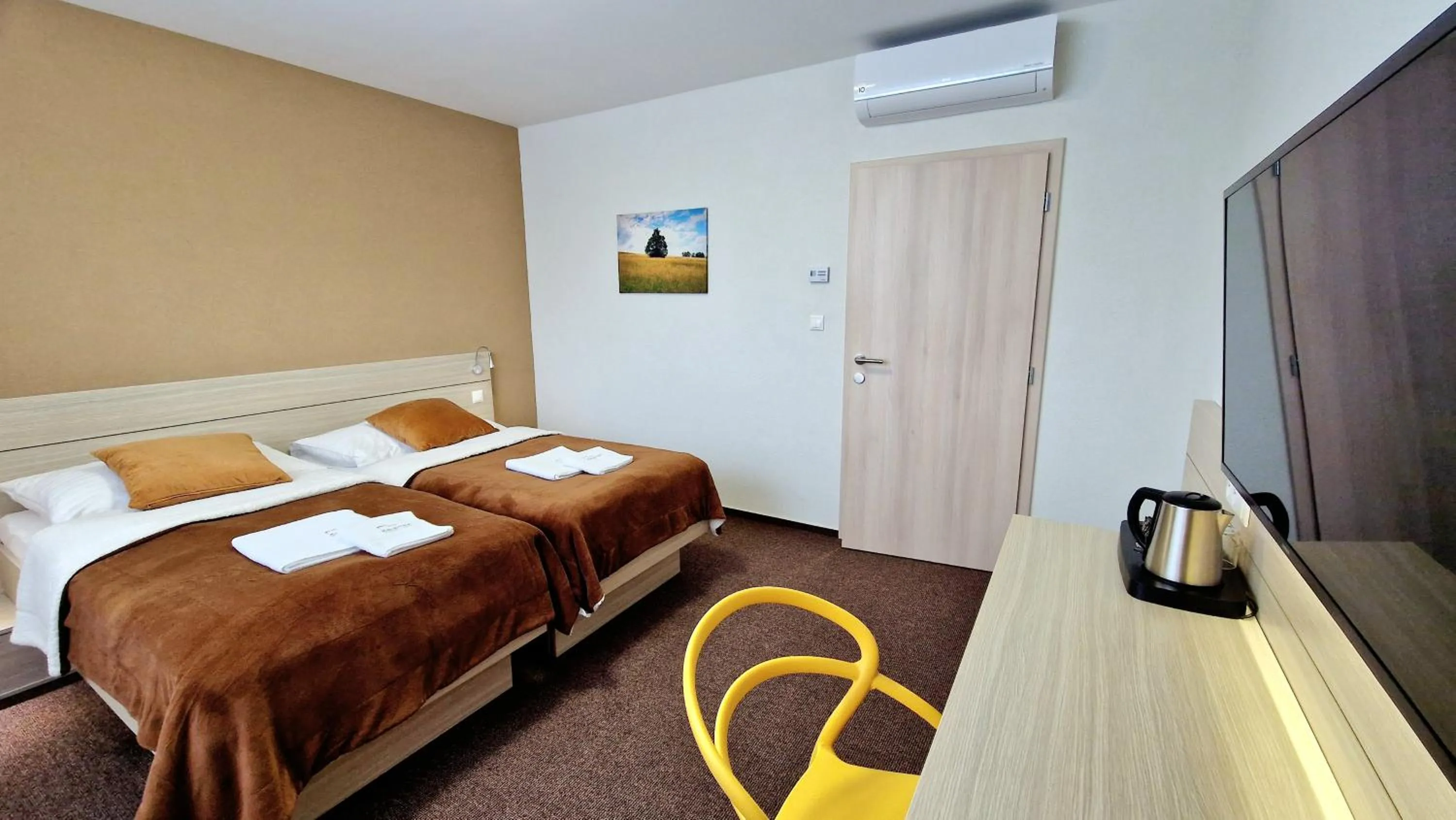 Bed in Hotel Kristína