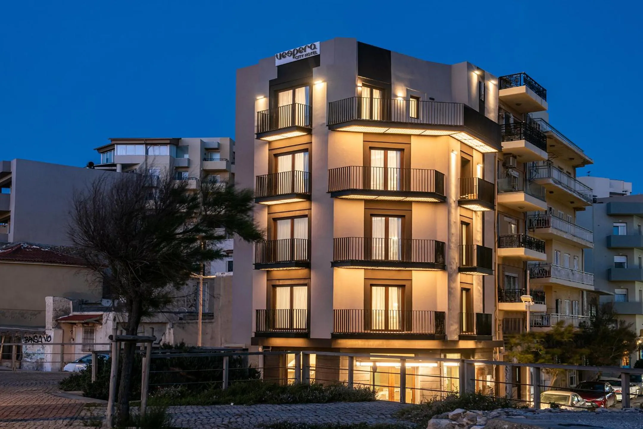 Property building in Vespera City Hotel