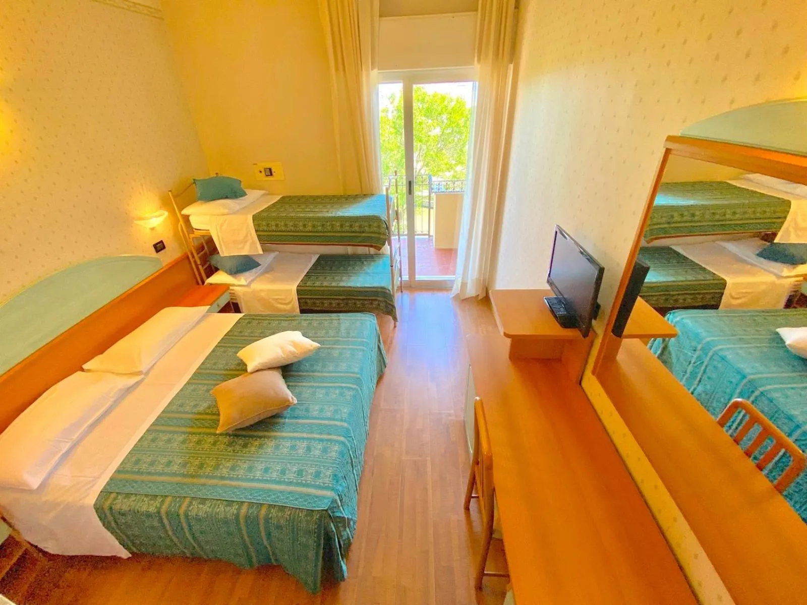 Bed in Hotel President