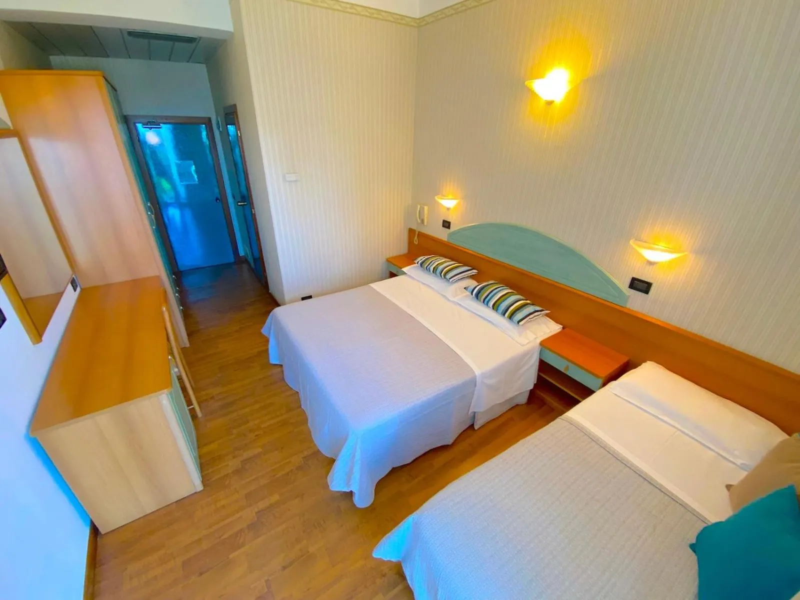 Bed in Hotel President