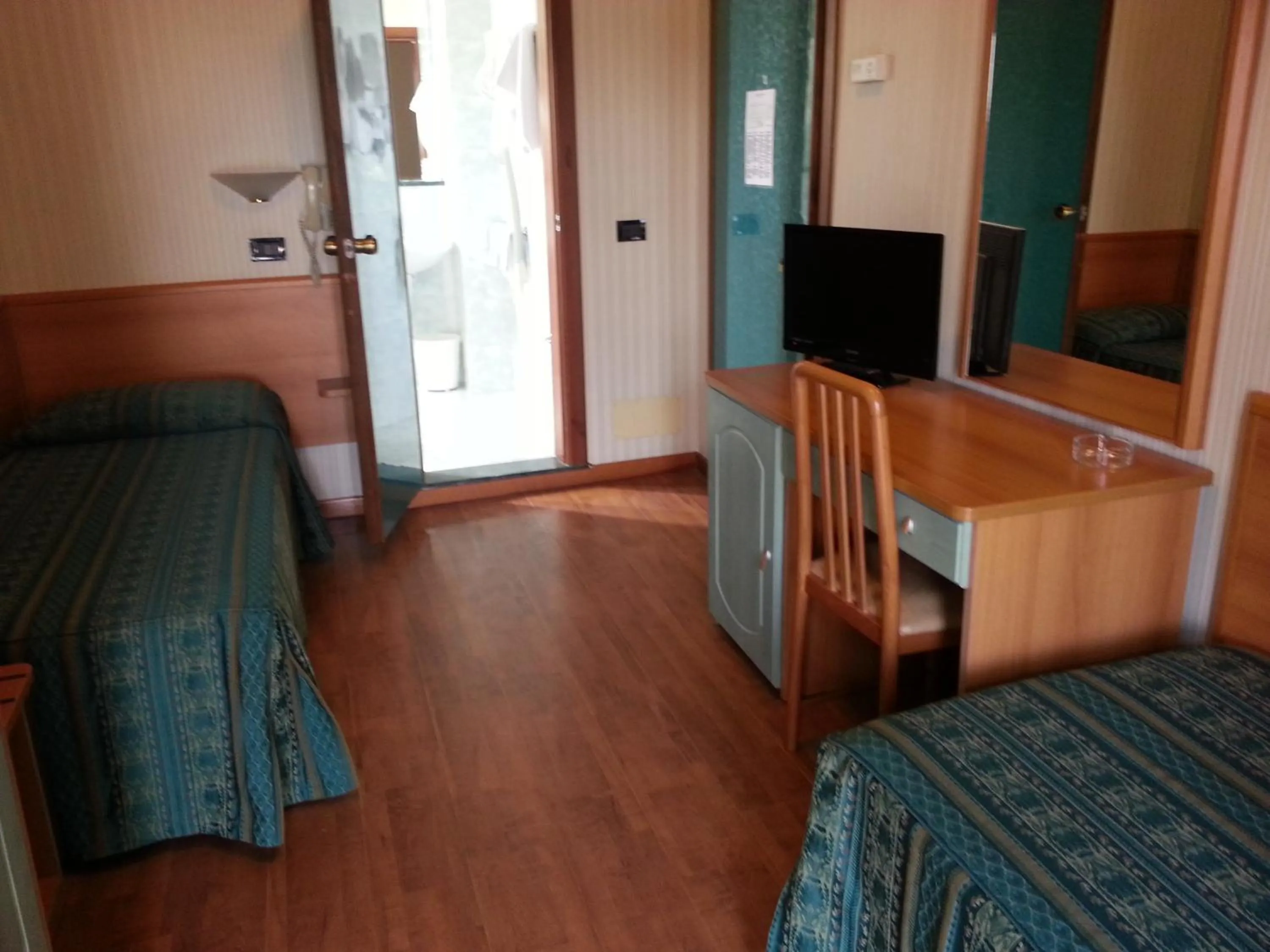 Bed in Hotel President