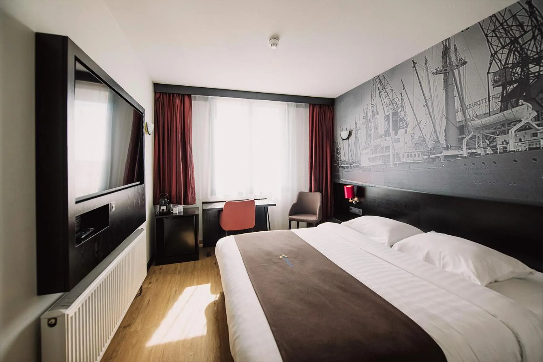 Bed in Bastion Hotel Rotterdam Zuid