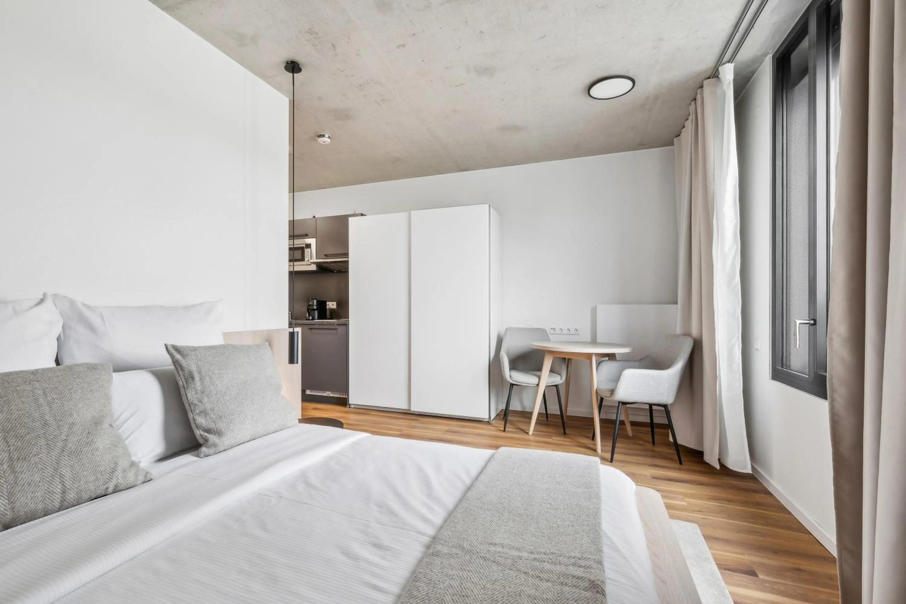 Bedroom, Bed in Habyt-The Waterfront