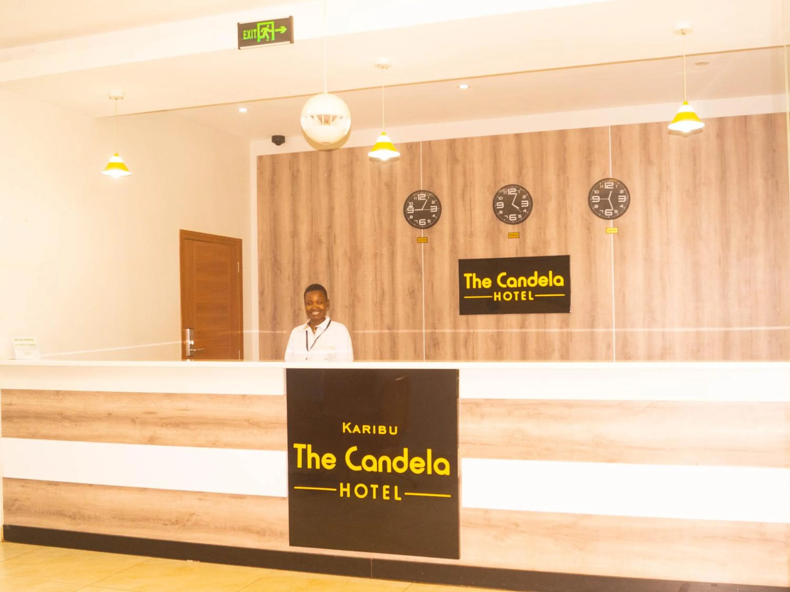 Lobby or reception in The Candela Hotel