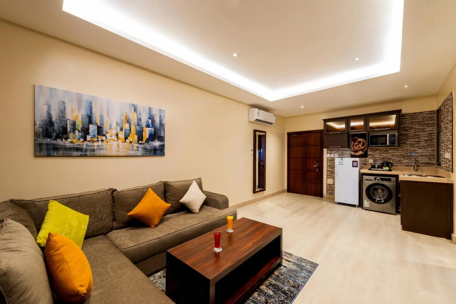 Kitchen or kitchenette in Beach View Hotel