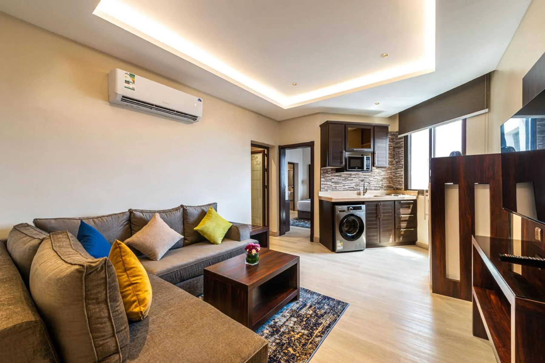 Kitchen or kitchenette in Beach View Hotel