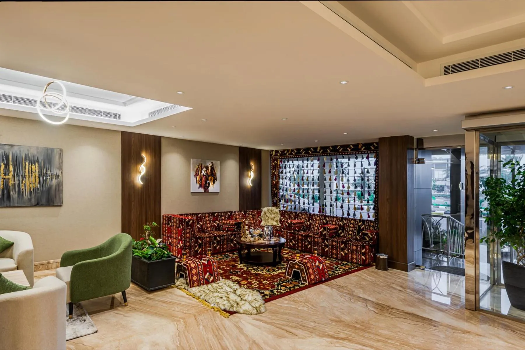 Lobby or reception in Beach View Hotel