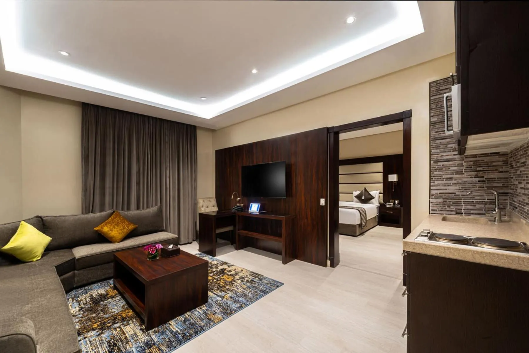 Living room in Beach View Hotel