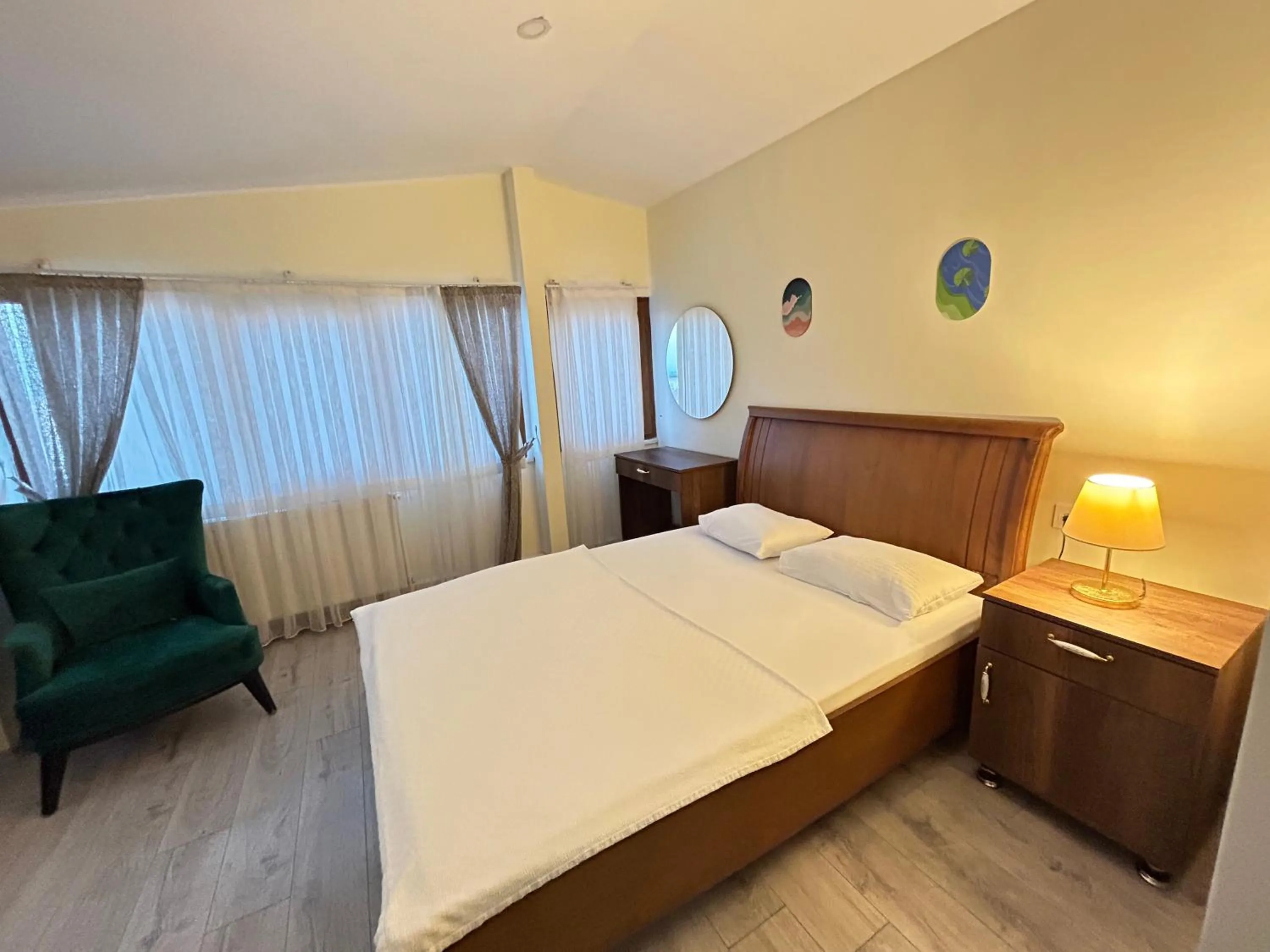 Bed in NAVAL HOTEL YALOVA