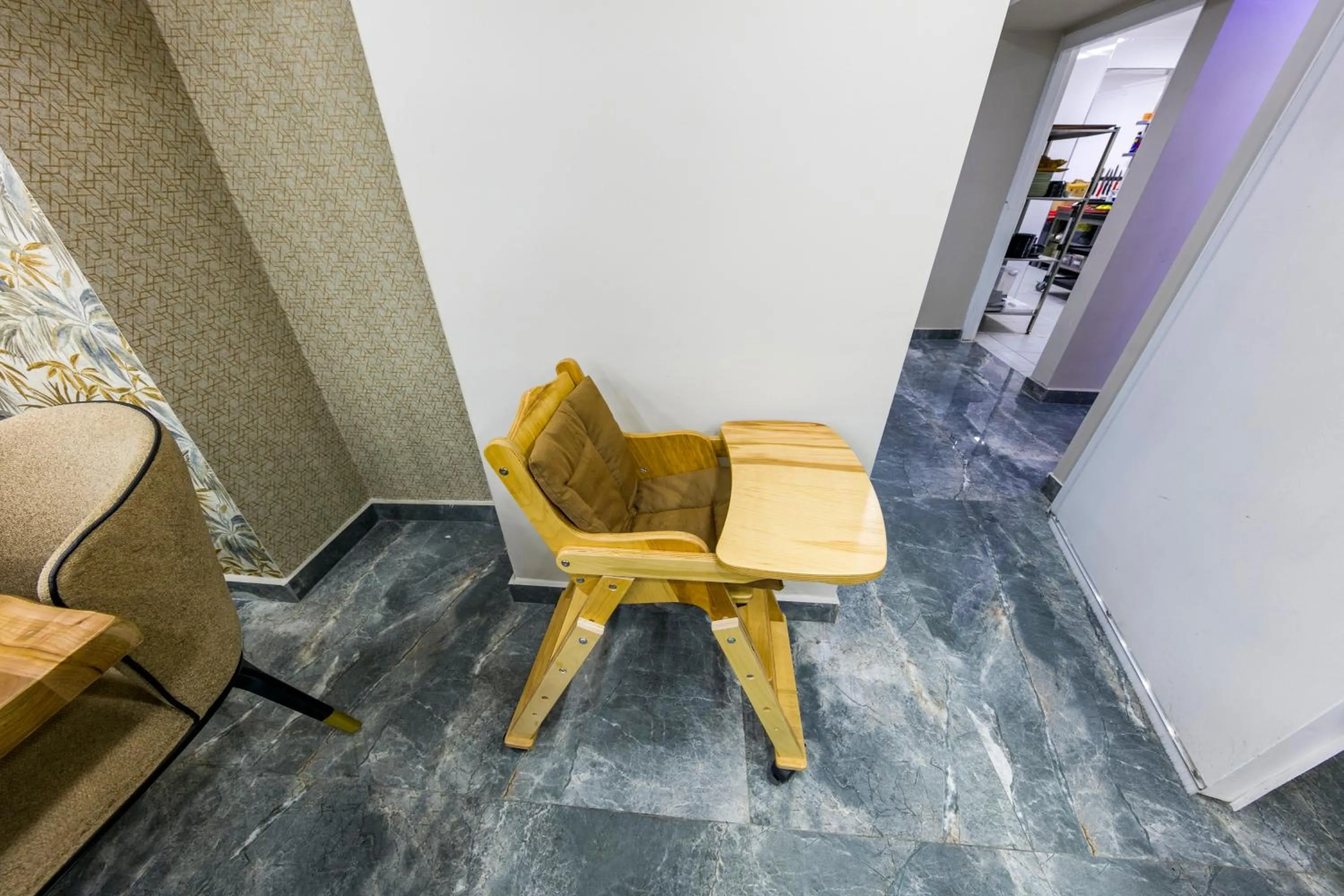 Seating area in Golden Bazaar hotel