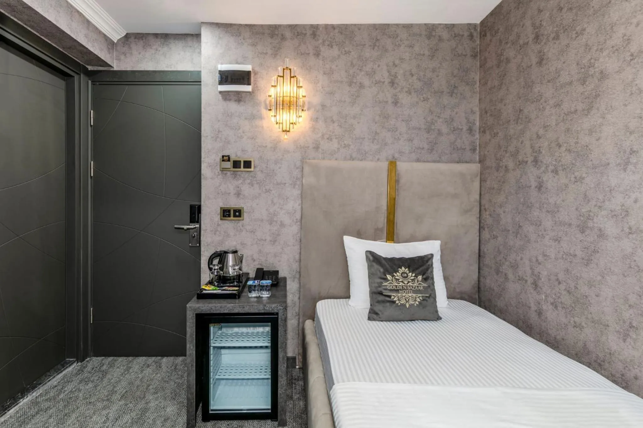 Photo of the whole room, Bed in Golden Bazaar hotel