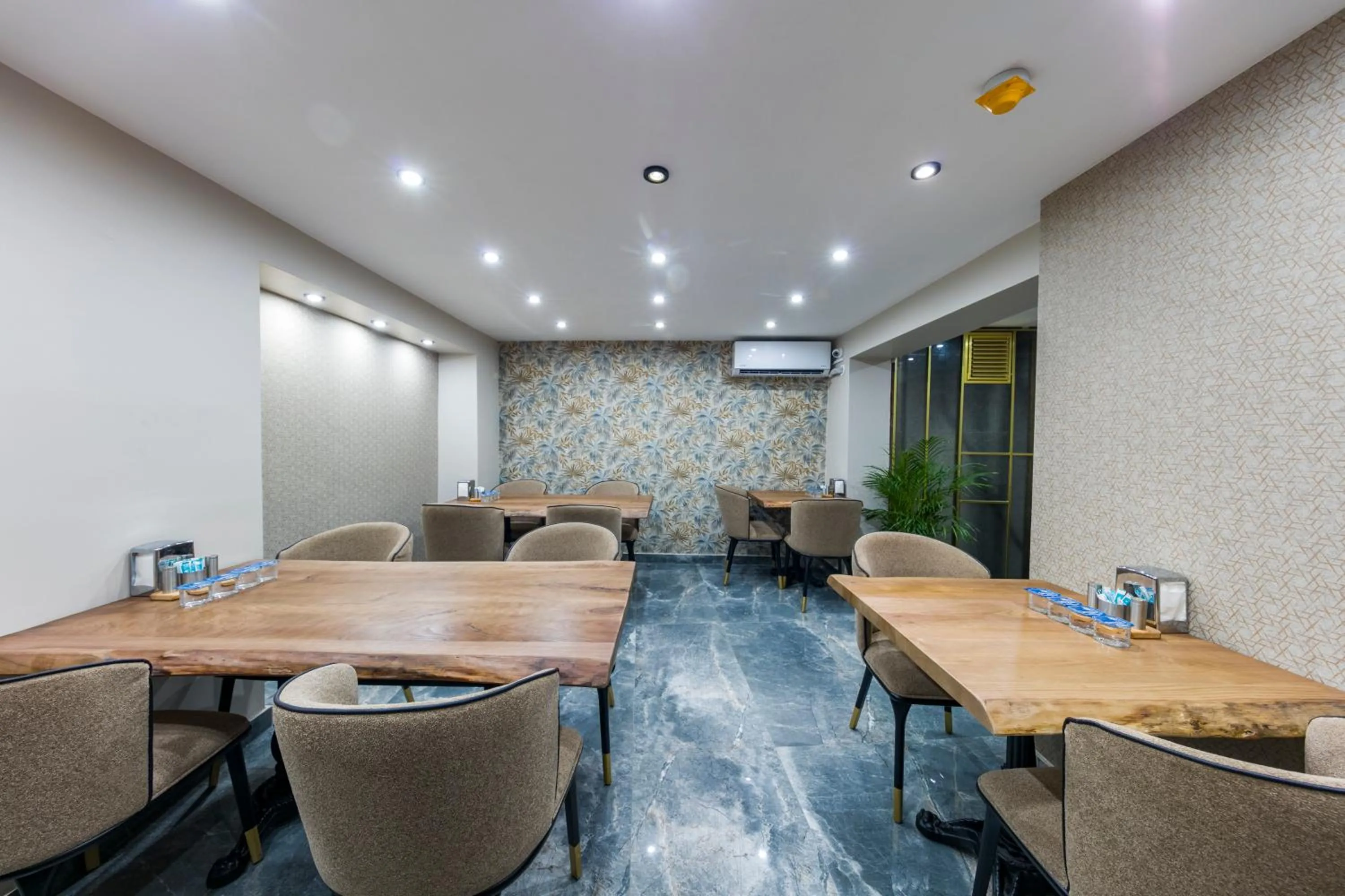 Seating area in Golden Bazaar hotel