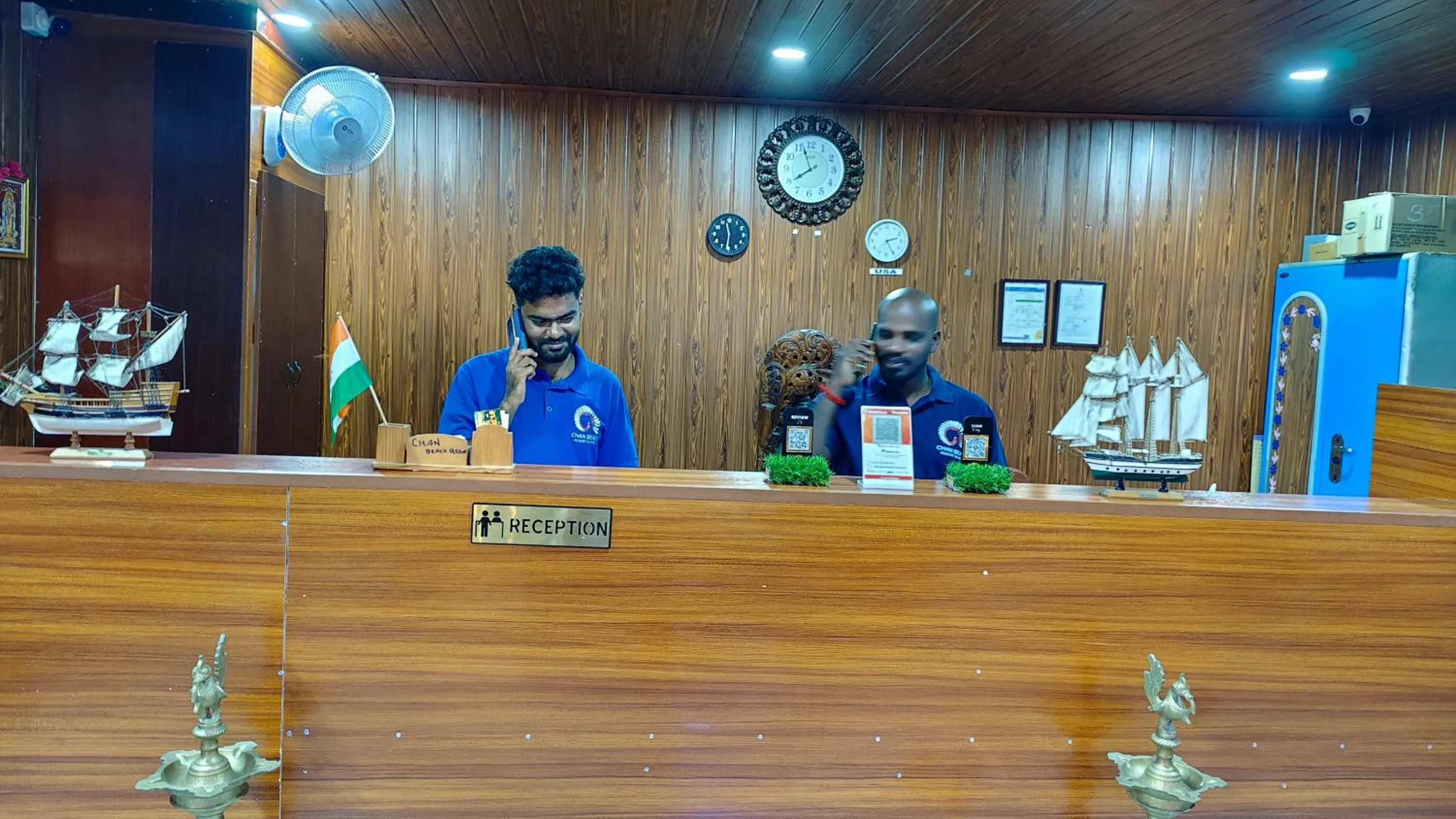 Lobby or reception in Chan Beach Resort & Hotel