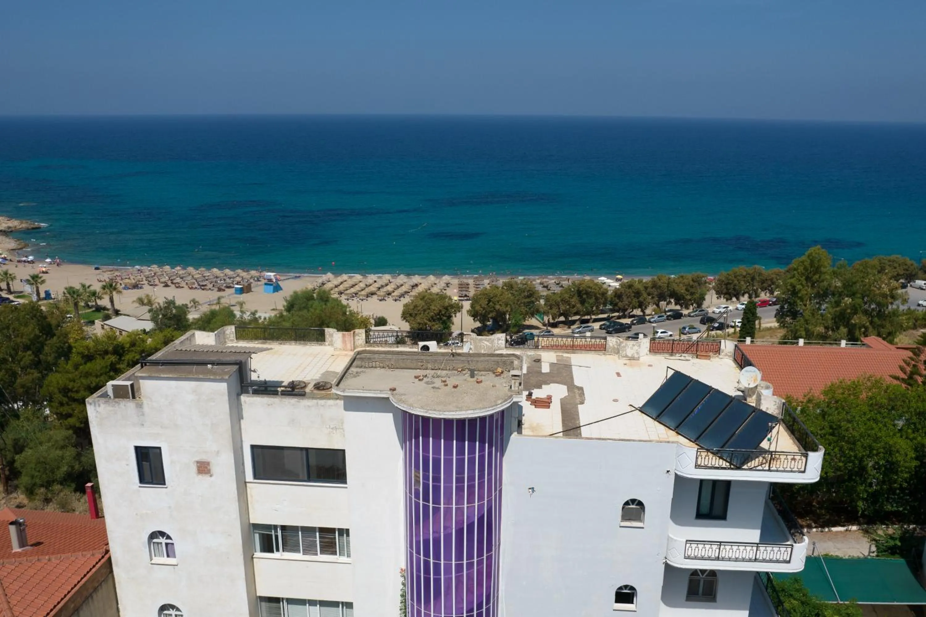 Property building in Elegant Beach Hotel