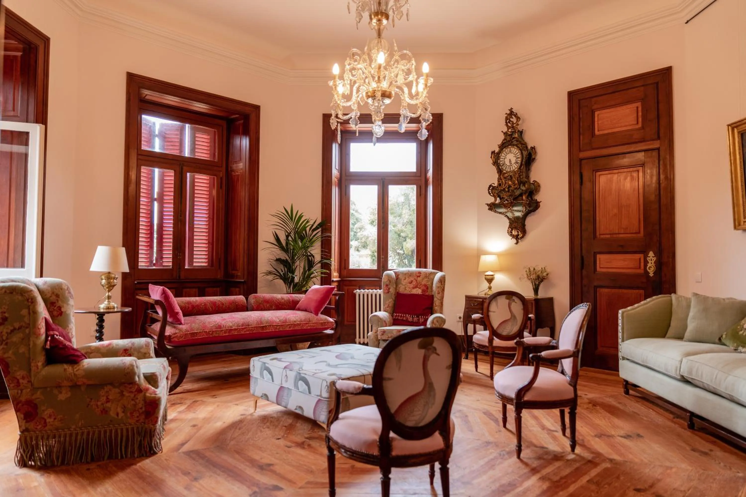 Living room in Chalet Ficalho