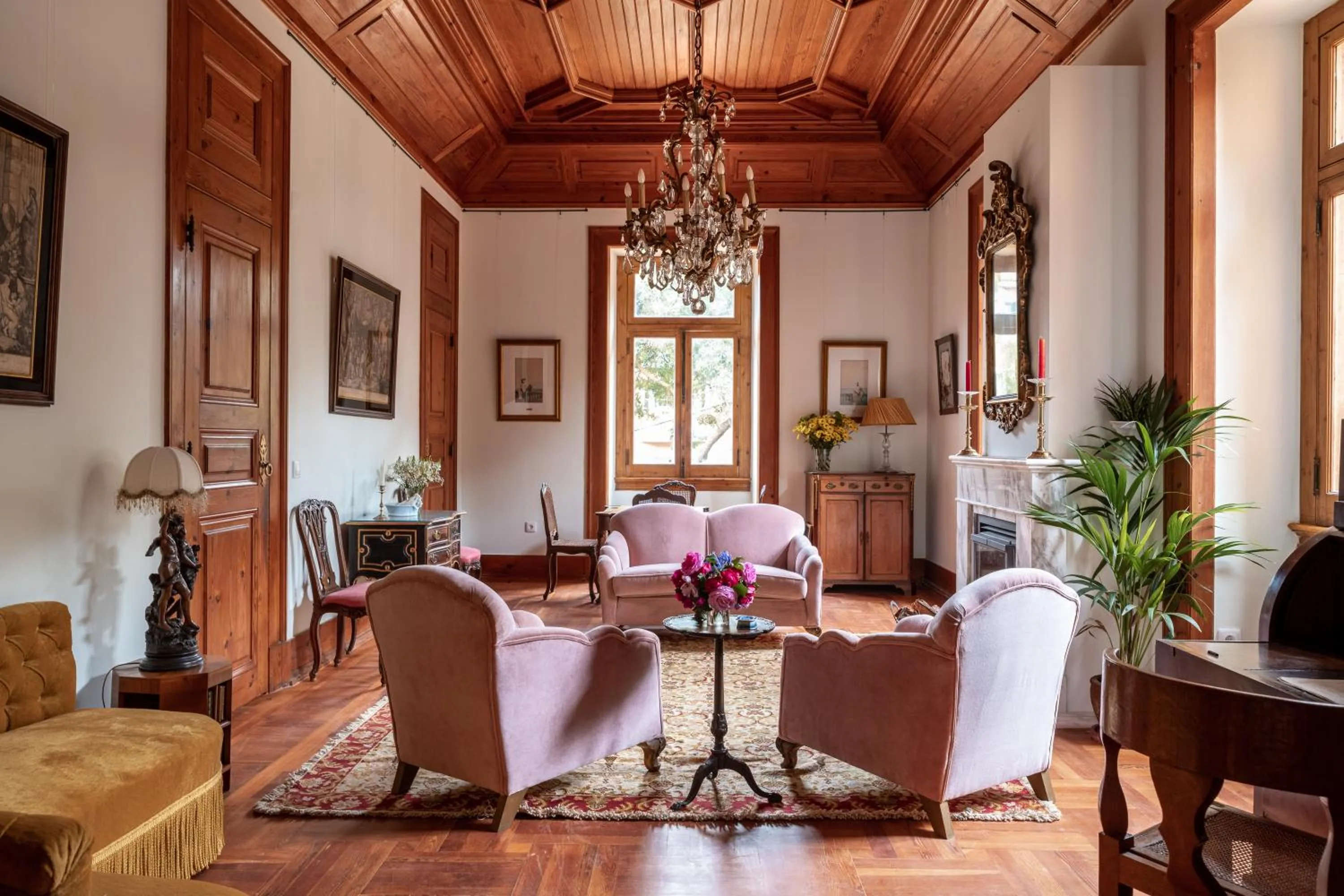 Living room in Chalet Ficalho