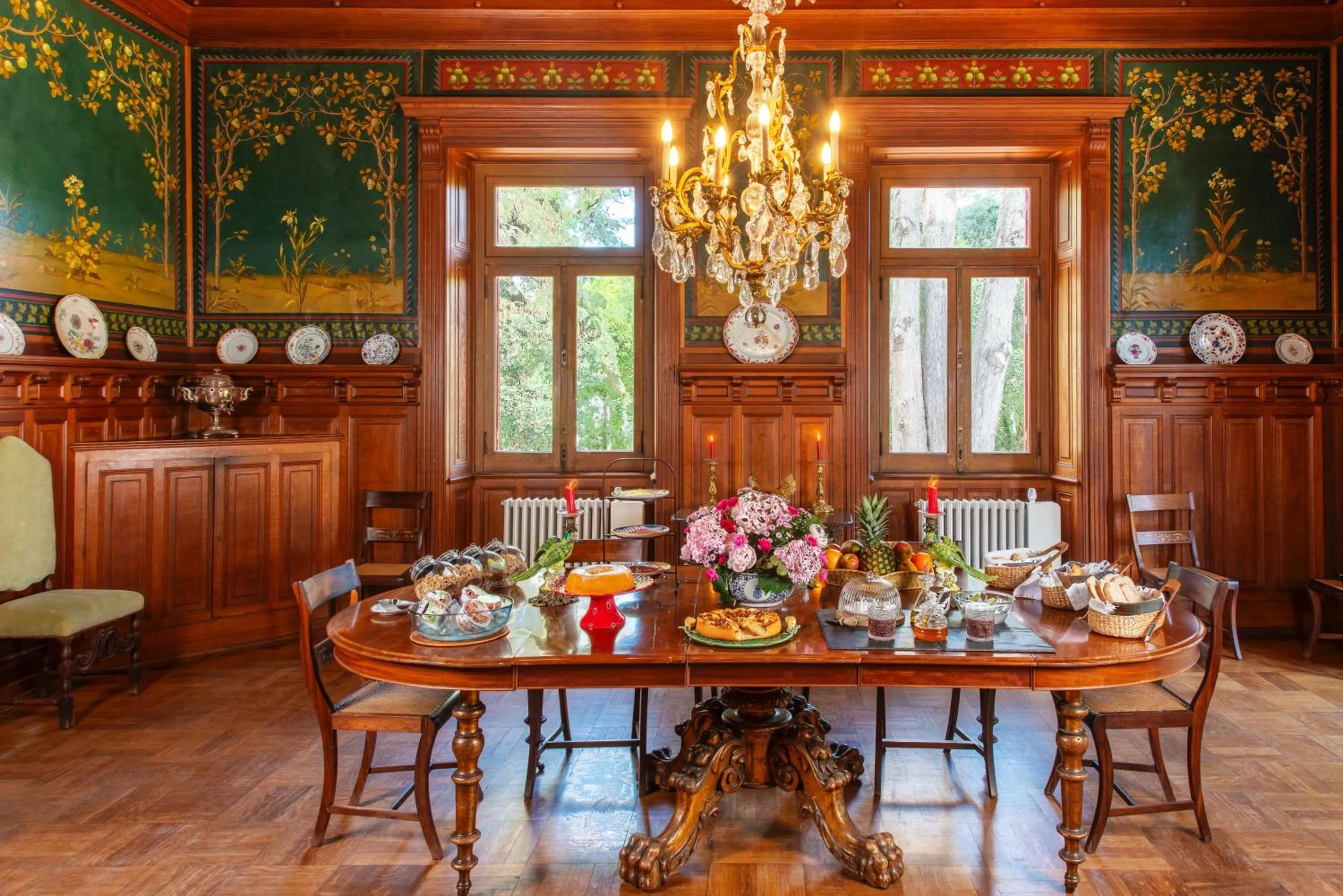 Food and drinks in Chalet Ficalho