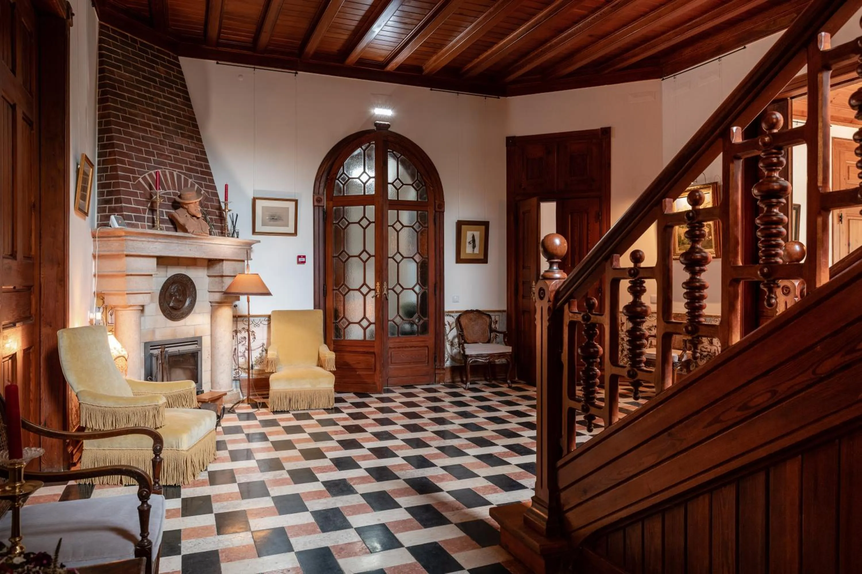 Living room in Chalet Ficalho