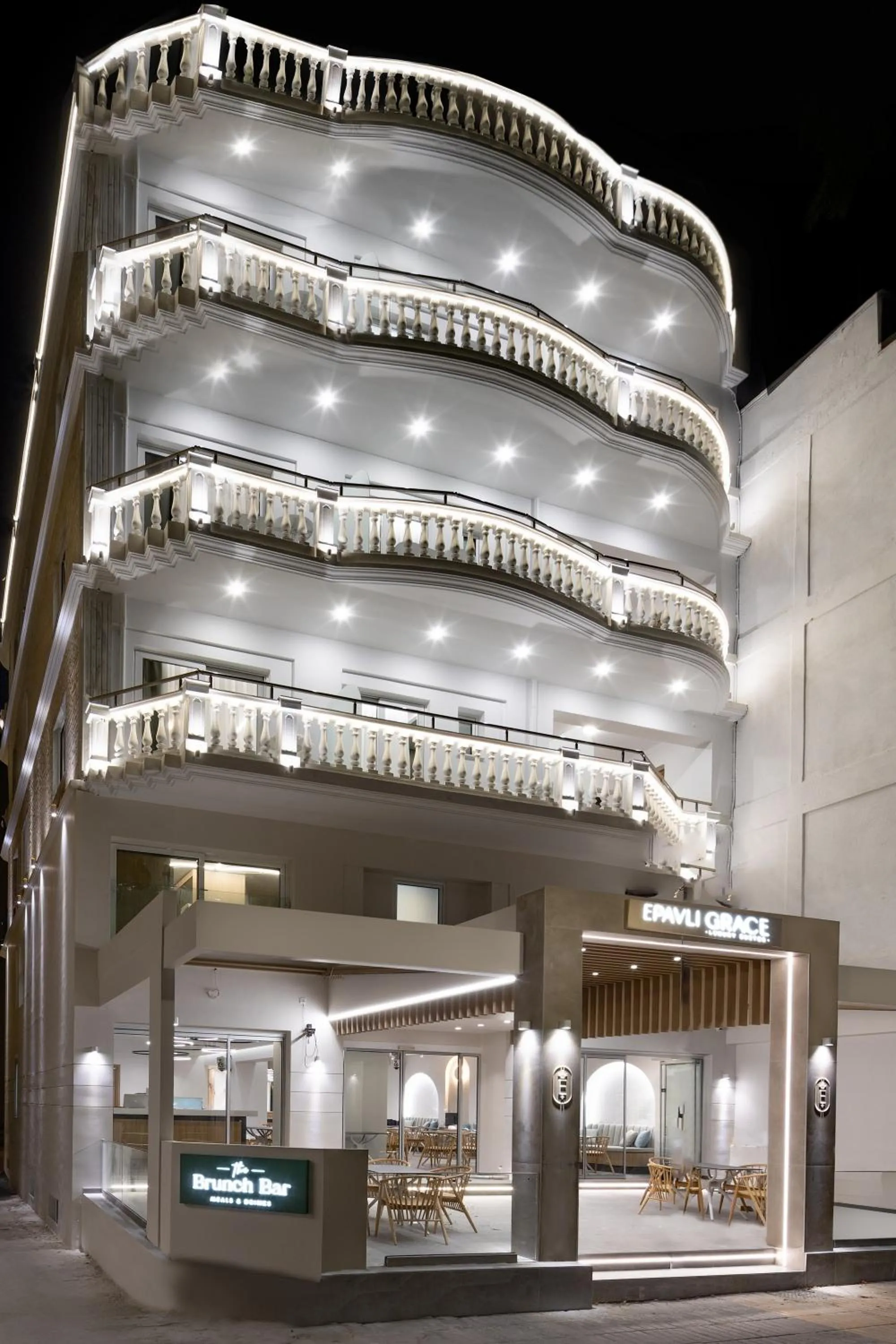 Property building in Epavli Grace Hotel