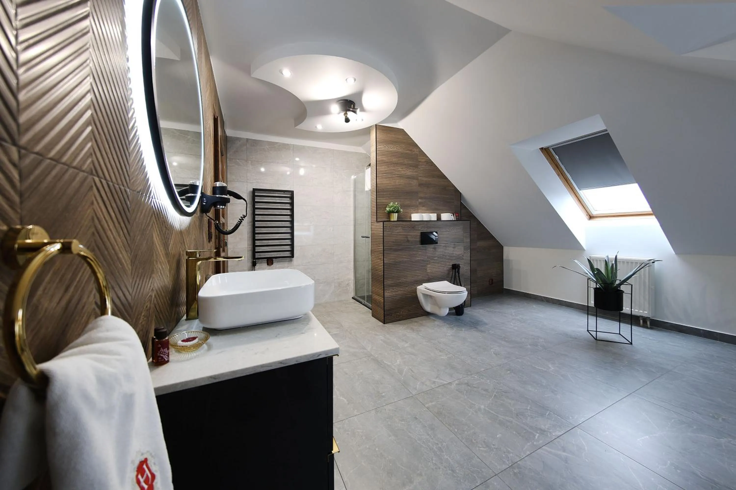 Shower in Hotel Jarosław