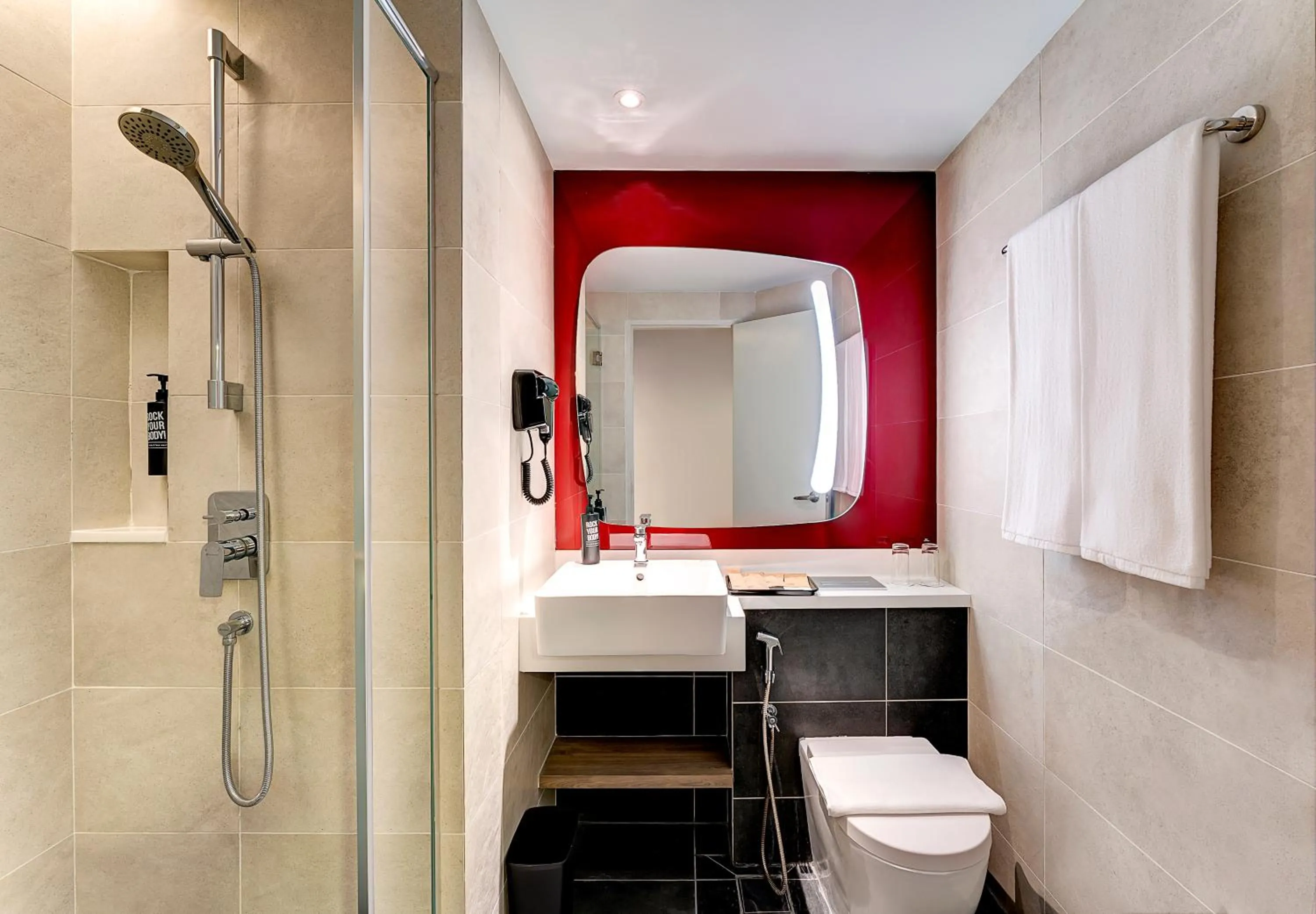 Bathroom in ibis PJCC Petaling Jaya