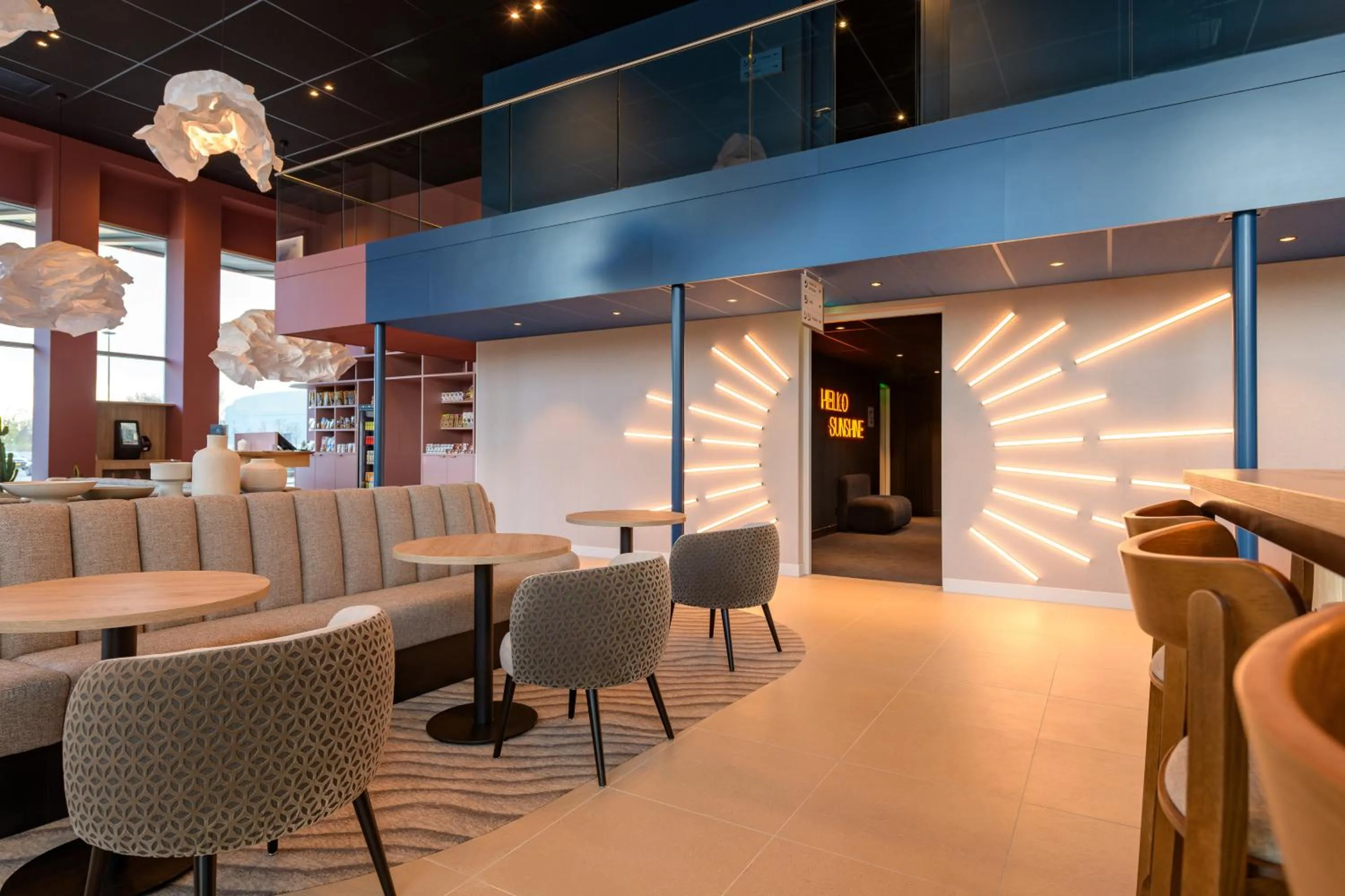 Lobby or reception in ibis Styles Rotterdam Ahoy