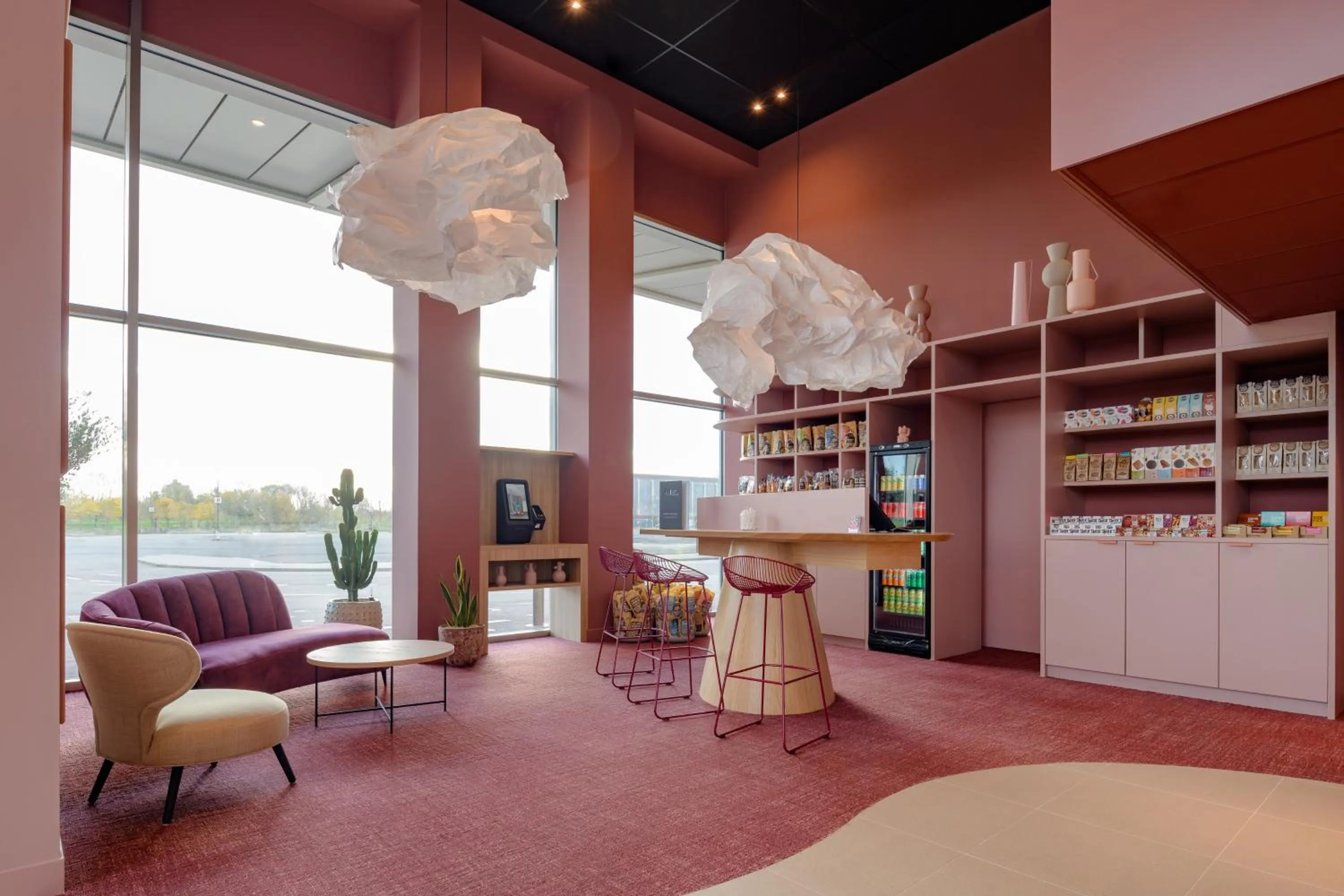 Lobby or reception in ibis Styles Rotterdam Ahoy