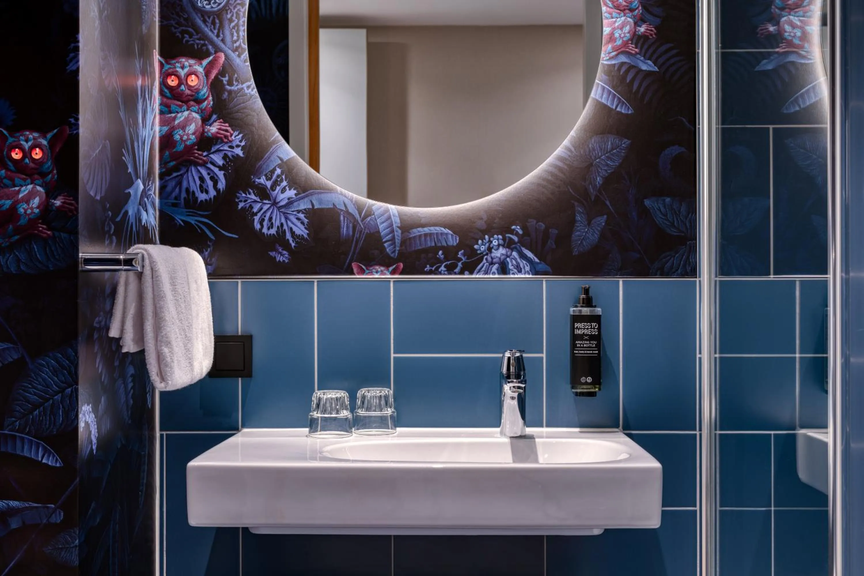 Bathroom in ibis Styles Rotterdam Ahoy