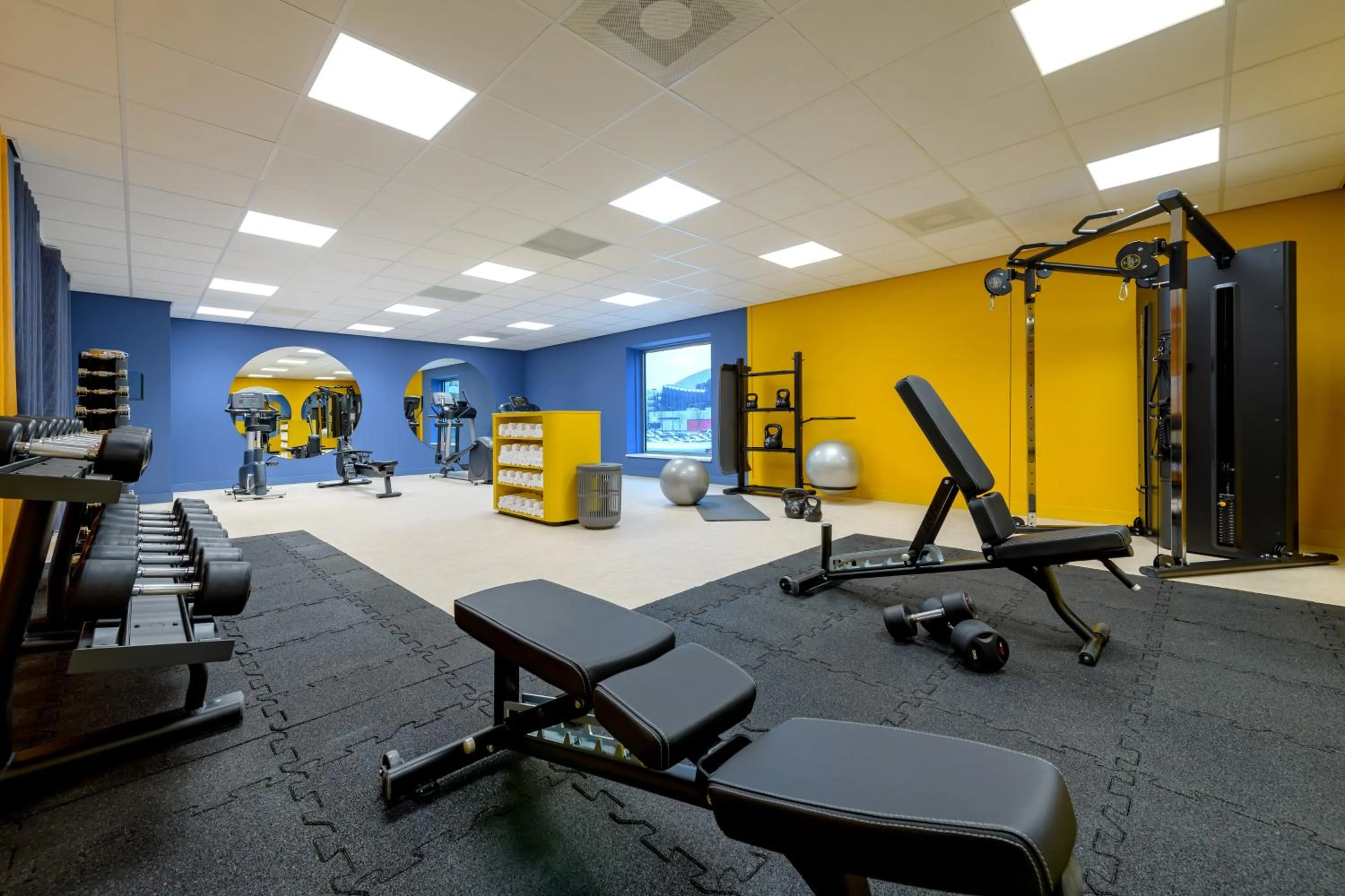 Fitness centre/facilities in ibis Styles Rotterdam Ahoy
