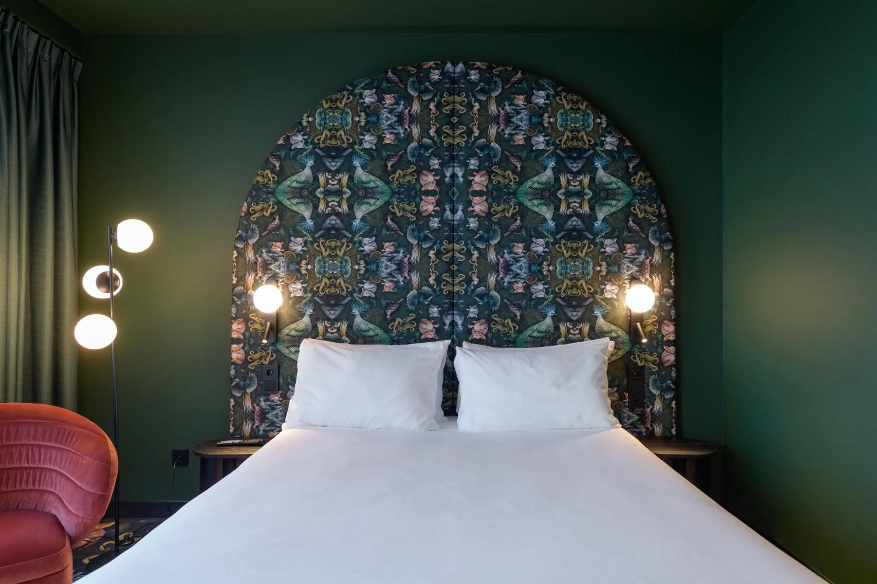 Bed in ibis Styles Rotterdam Ahoy