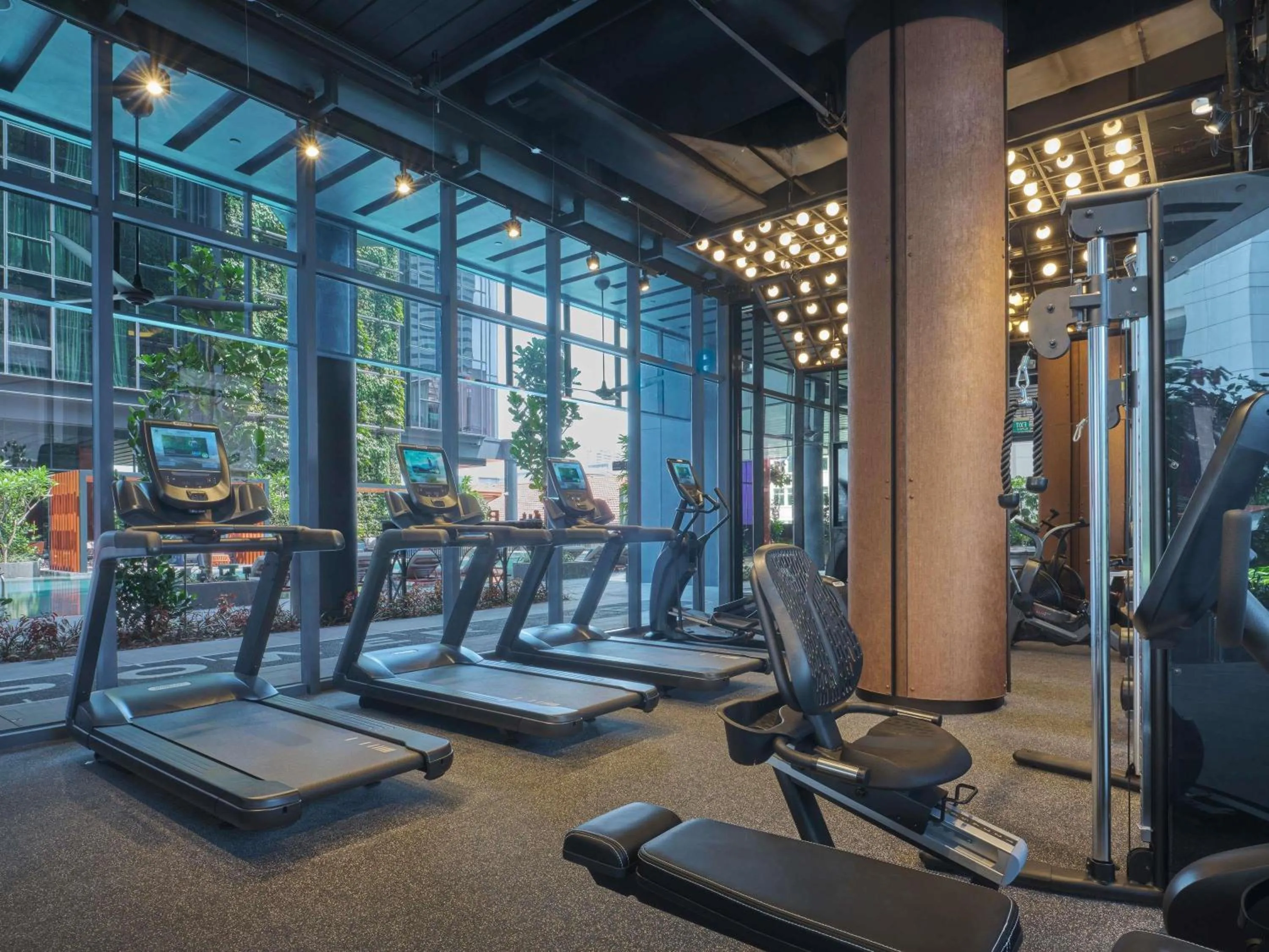 Fitness centre/facilities in Pullman Singapore Hill Street
