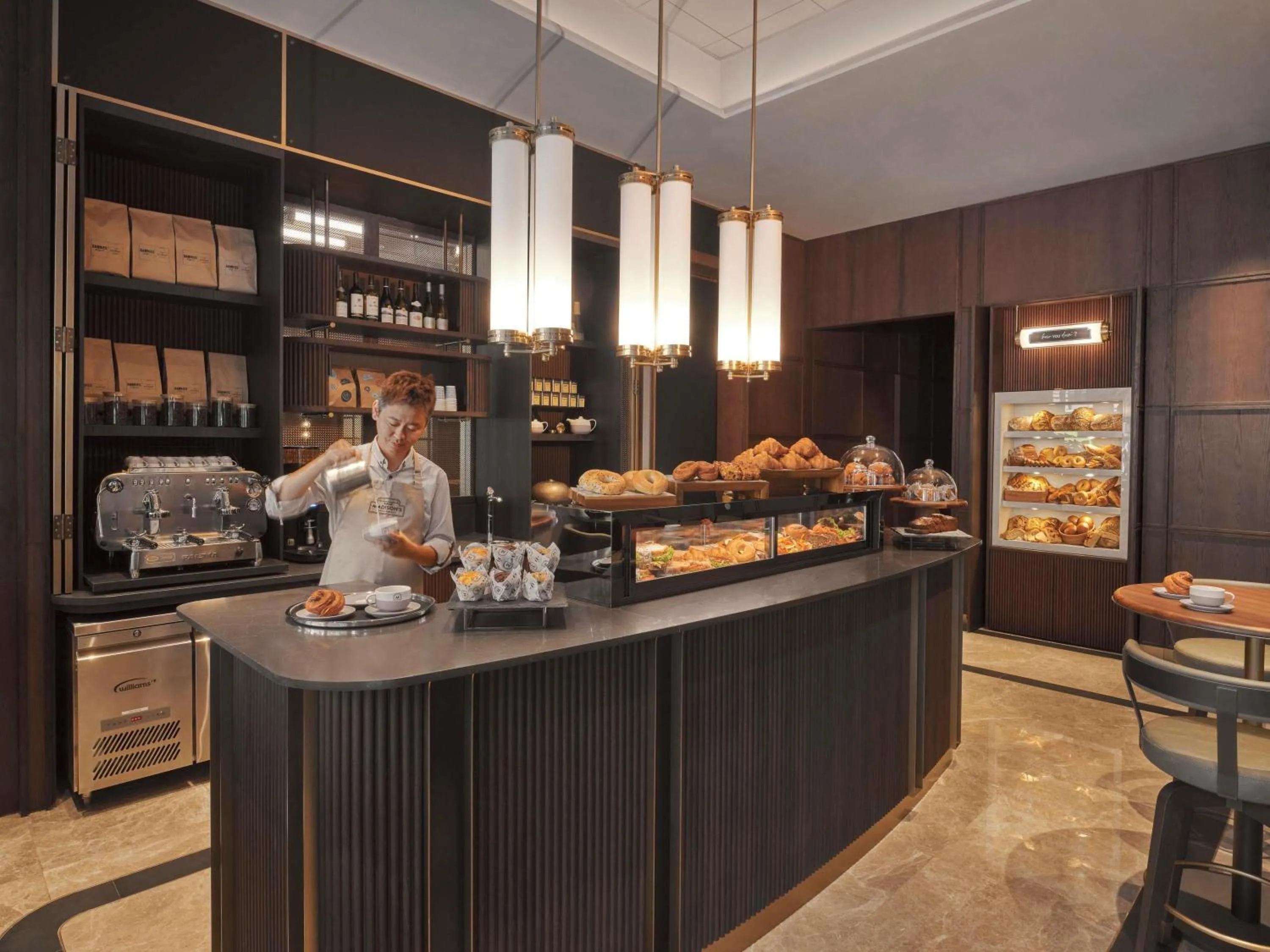 Restaurant/places to eat in Pullman Singapore Hill Street