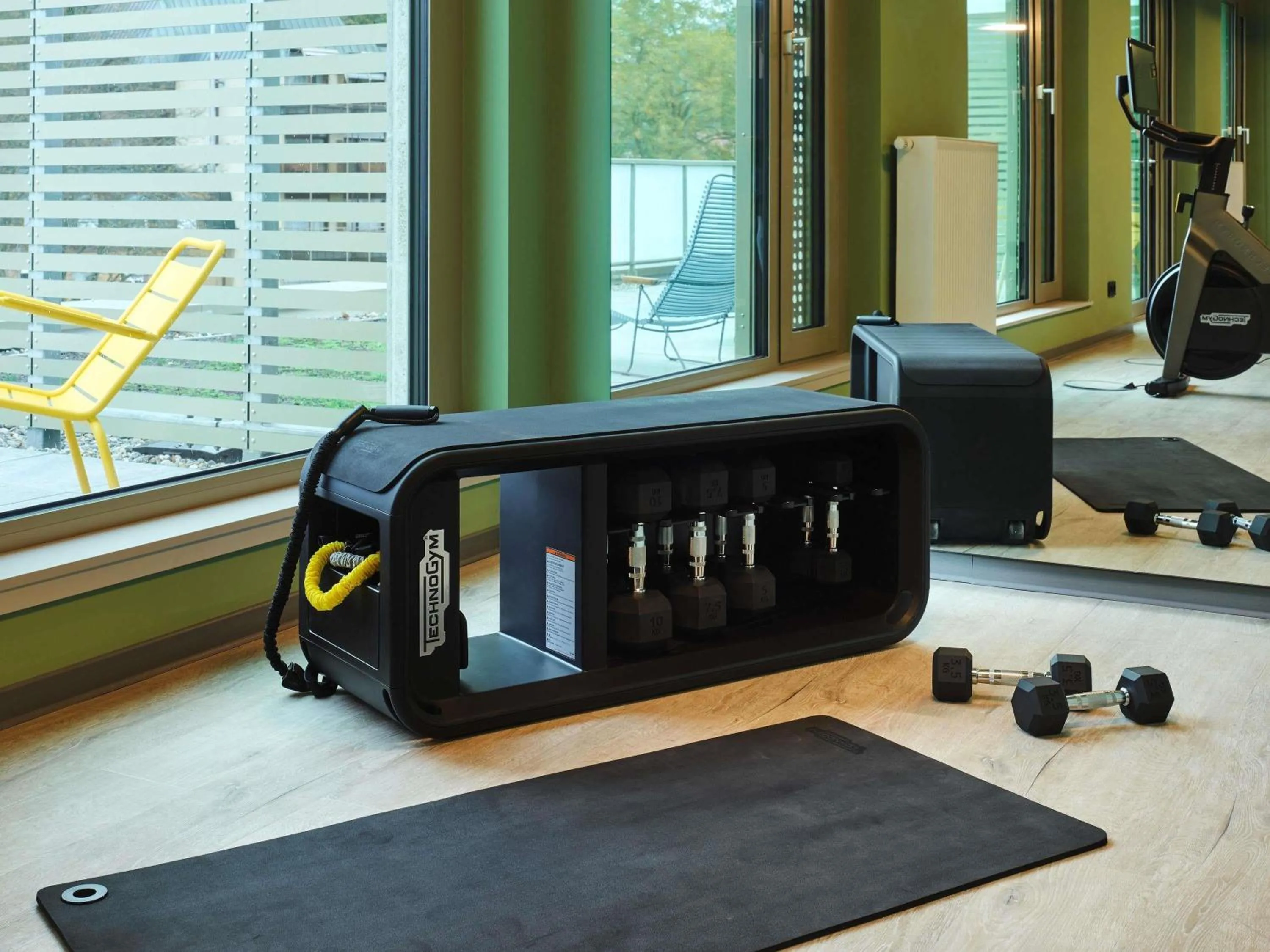 Fitness centre/facilities in TRIBE Baden-Baden