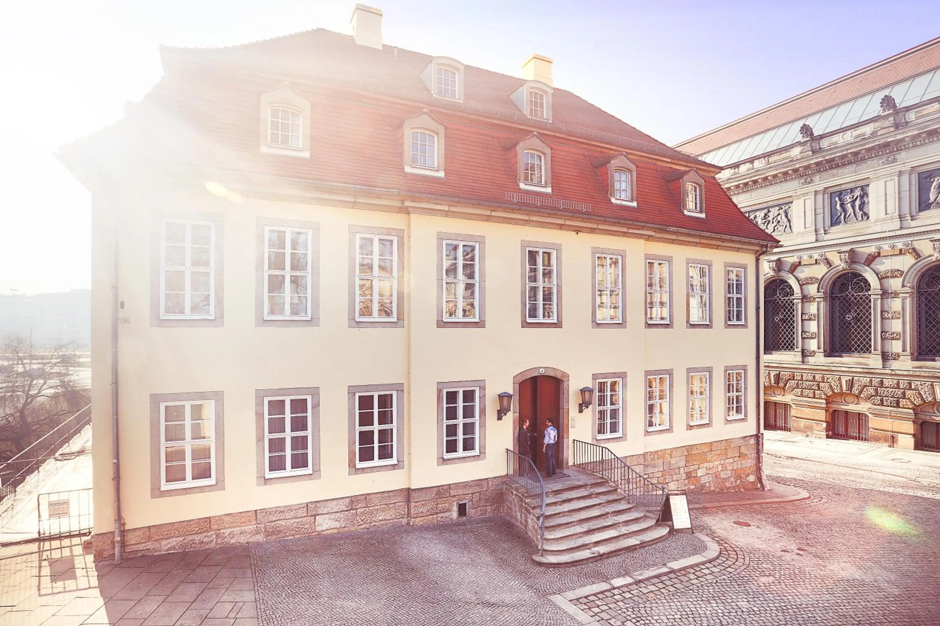 Facade/entrance in Hofgärtnerhaus