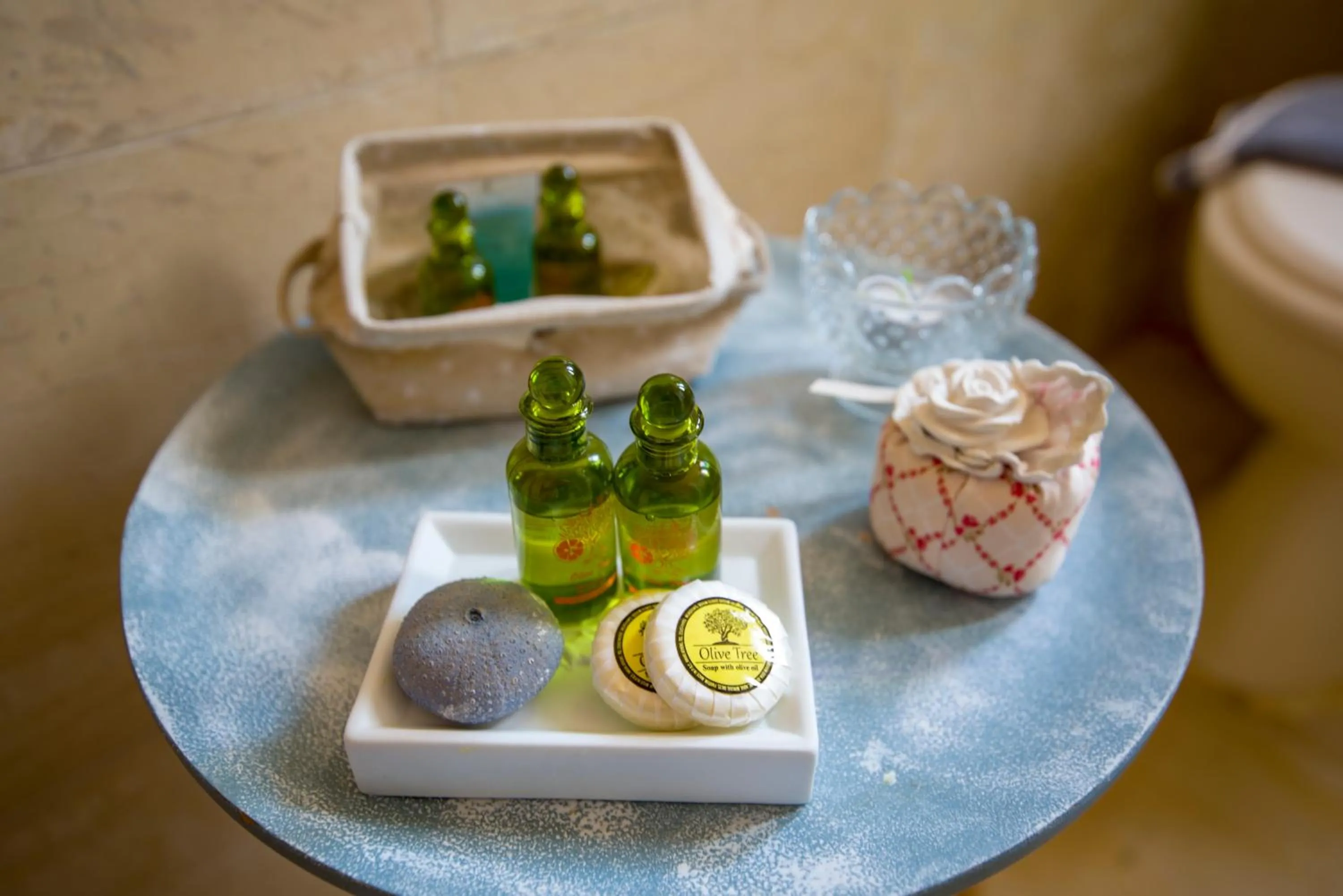 Bathroom in Evangelos Apartments