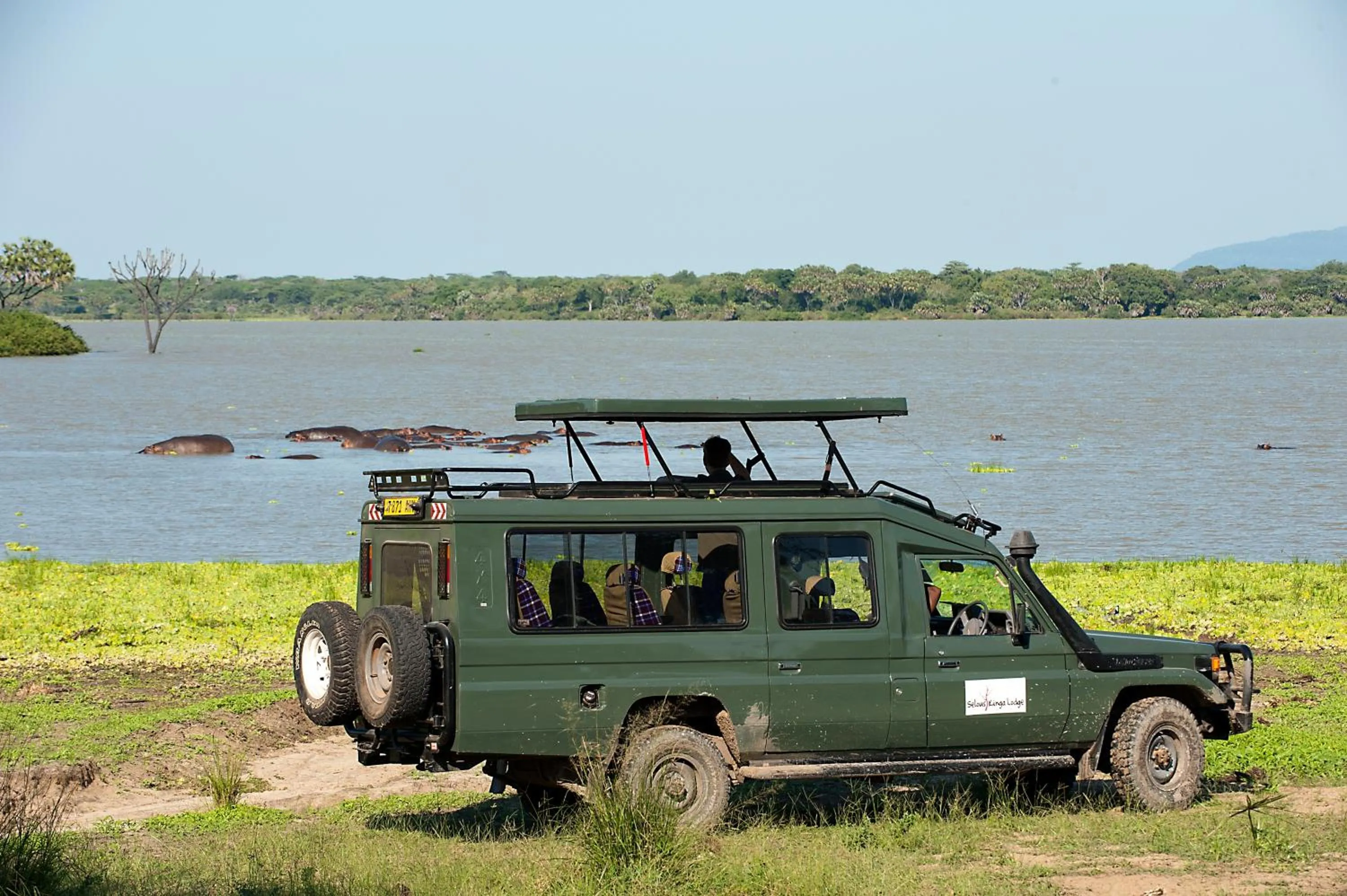 Natural landscape in Selous Kinga Lodge
