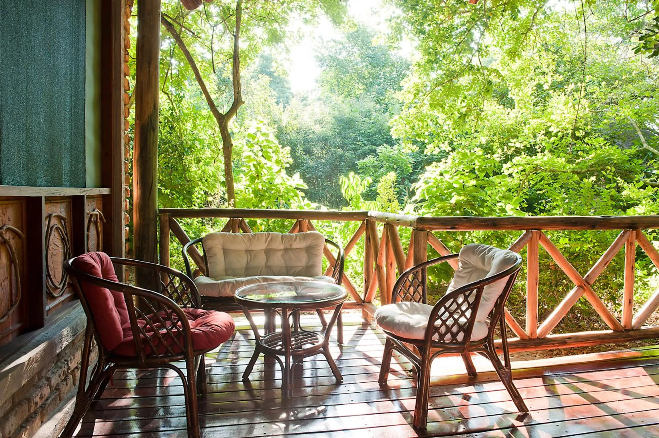 Balcony/Terrace in Selous Kinga Lodge
