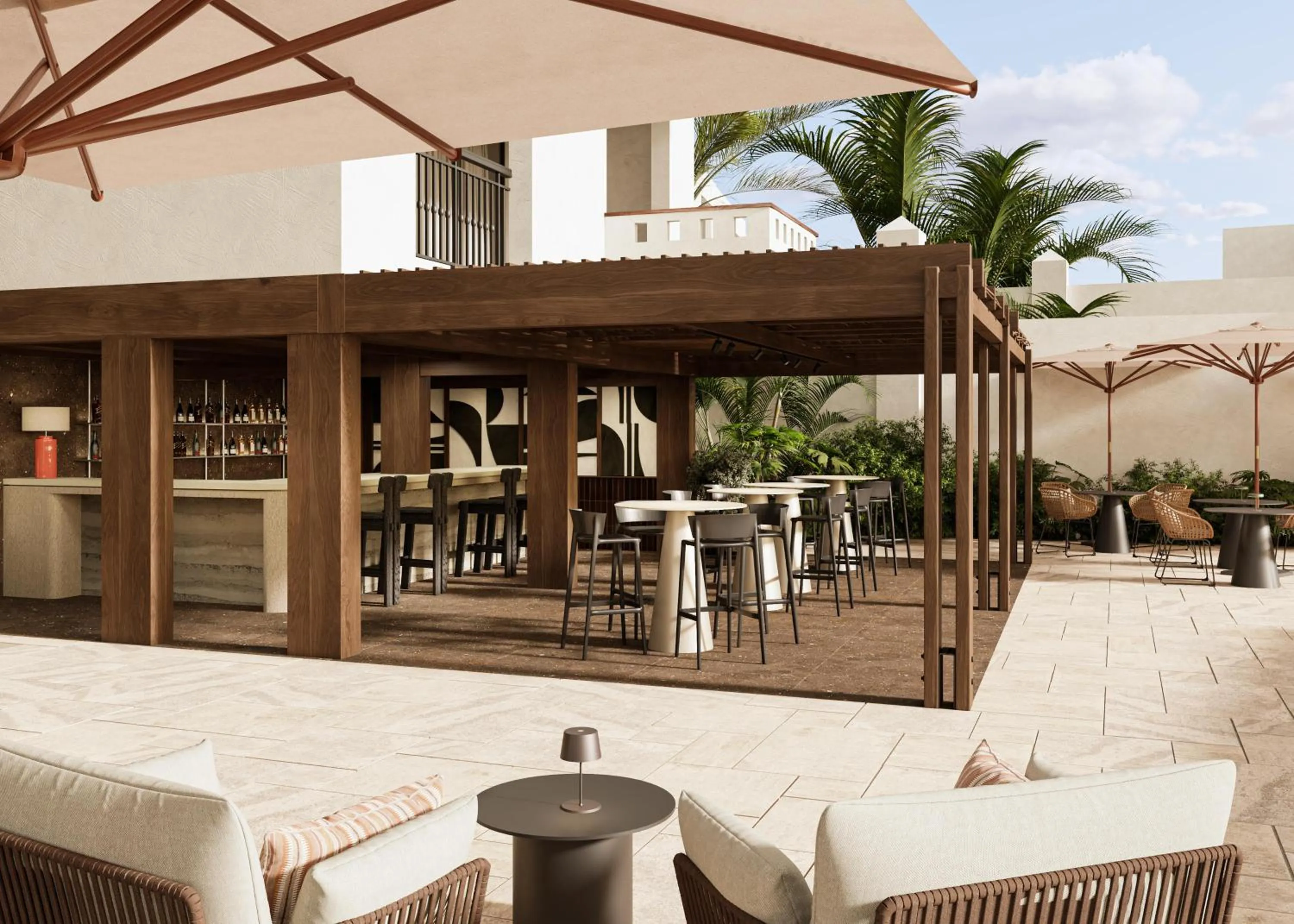 Lounge or bar in Esencia de Fuerteventura by Princess