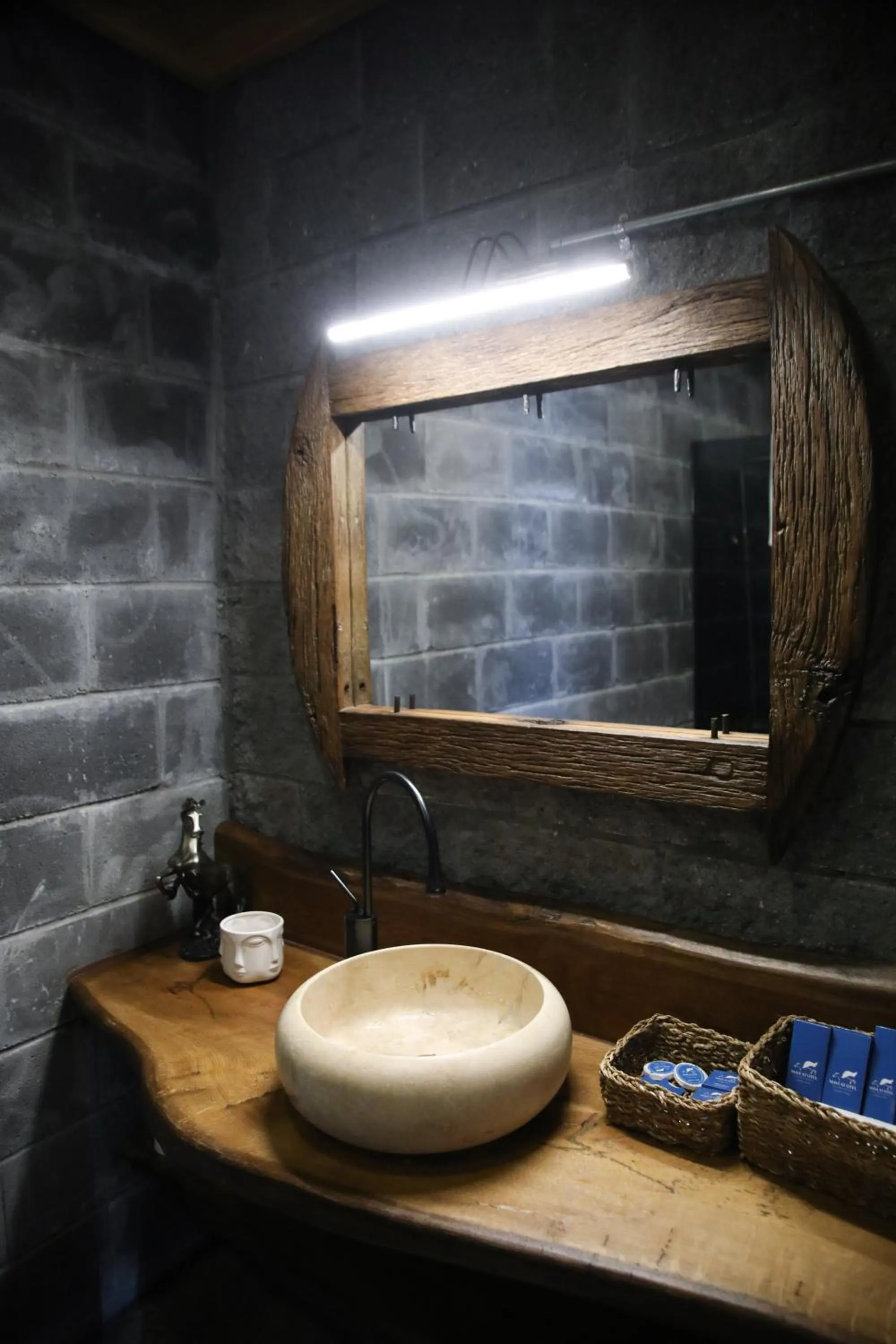 Bathroom in MAVİ AT HOTEL Blue Horse