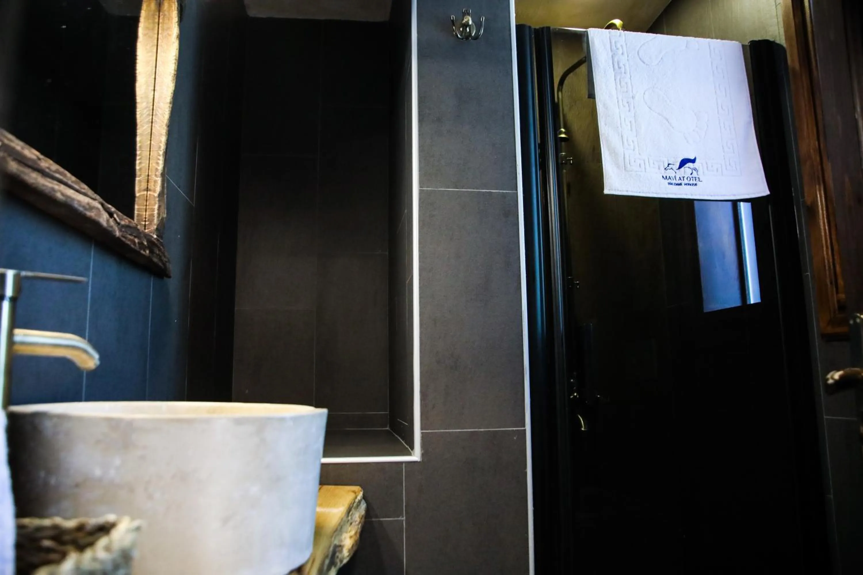 Shower in MAVİ AT HOTEL Blue Horse