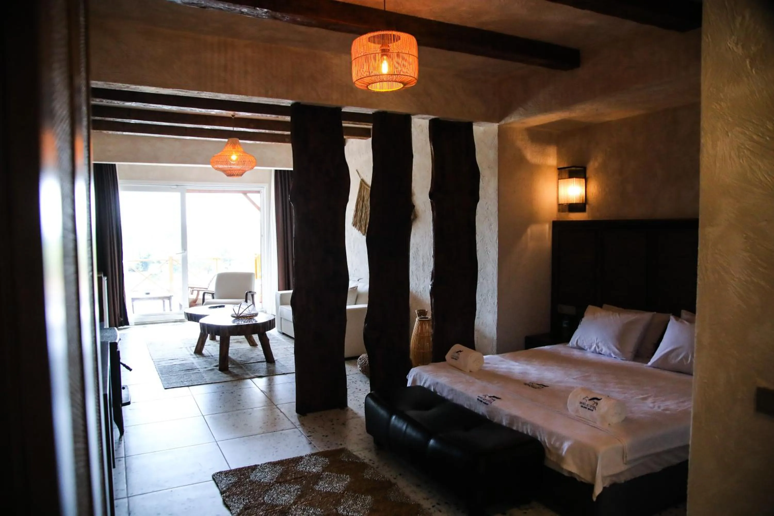 Photo of the whole room, Bed in MAVİ AT HOTEL Blue Horse