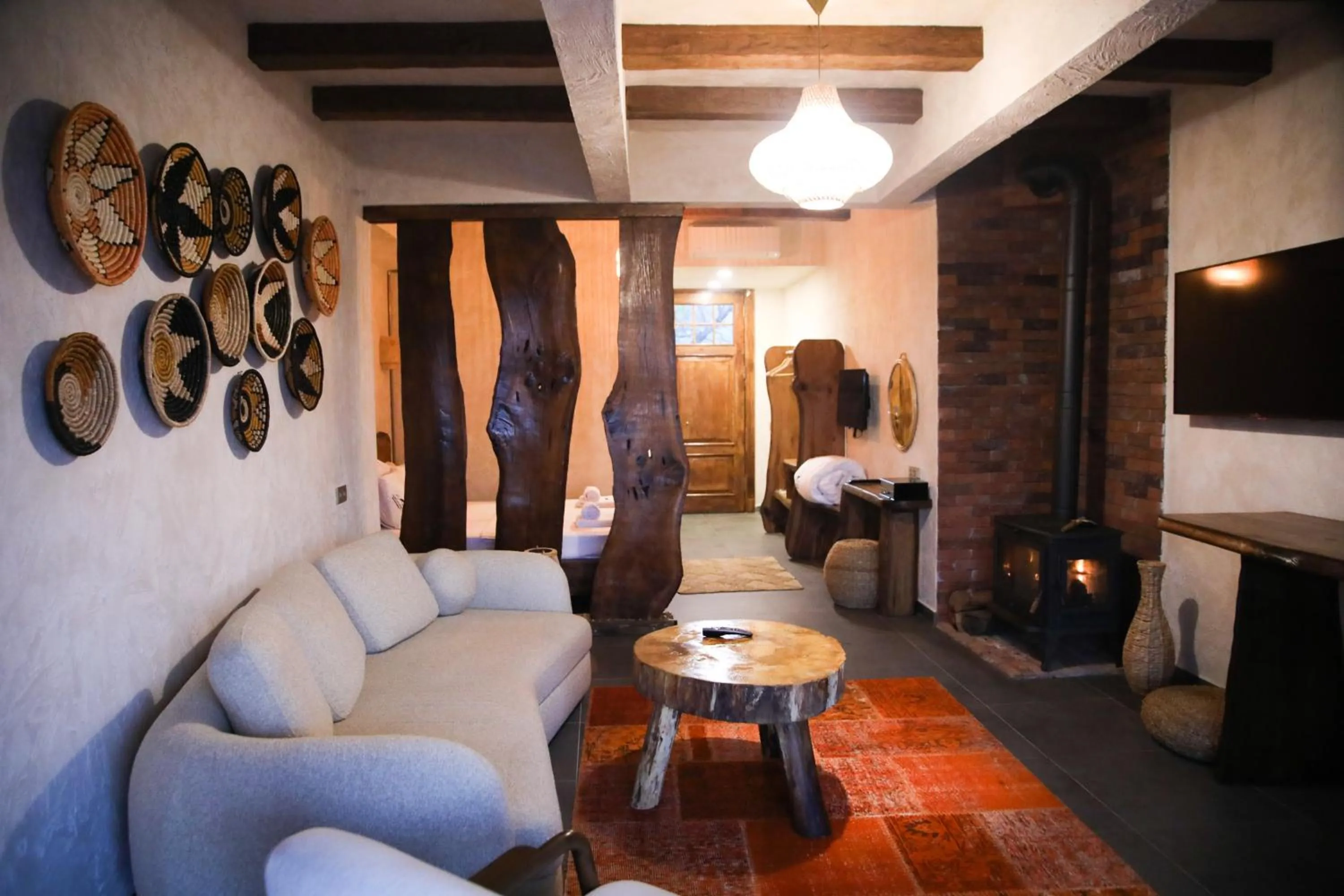 Living room in MAVİ AT HOTEL Blue Horse