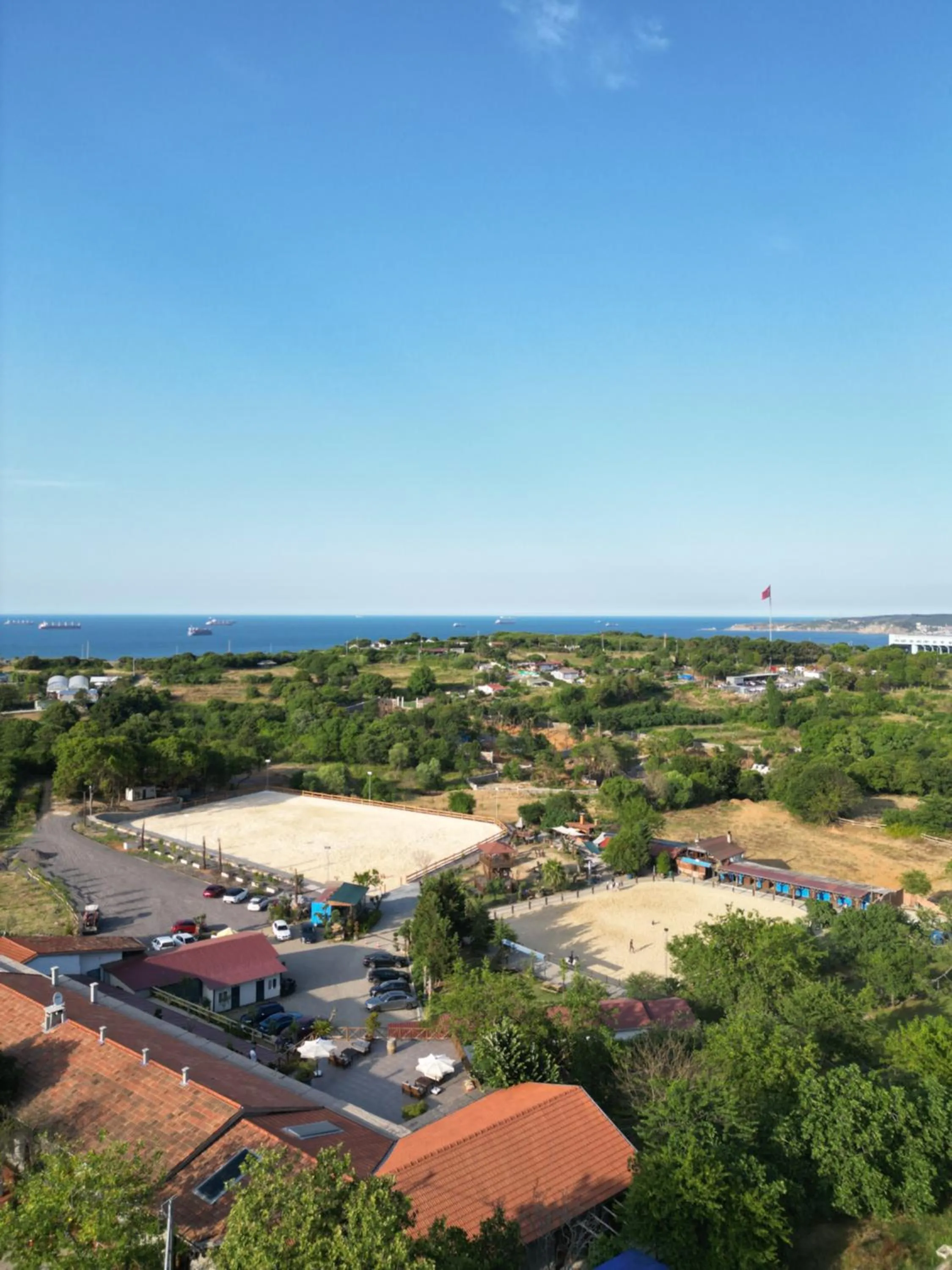 Bird's eye view in MAVİ AT HOTEL Blue Horse